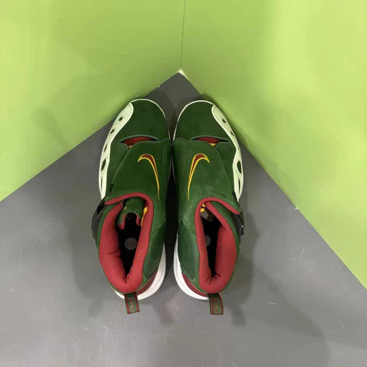 Nike Nike Air Zoom GP Gary Payton White Green K15 Size US 10 / EU 43 - 7 Thumbnail
