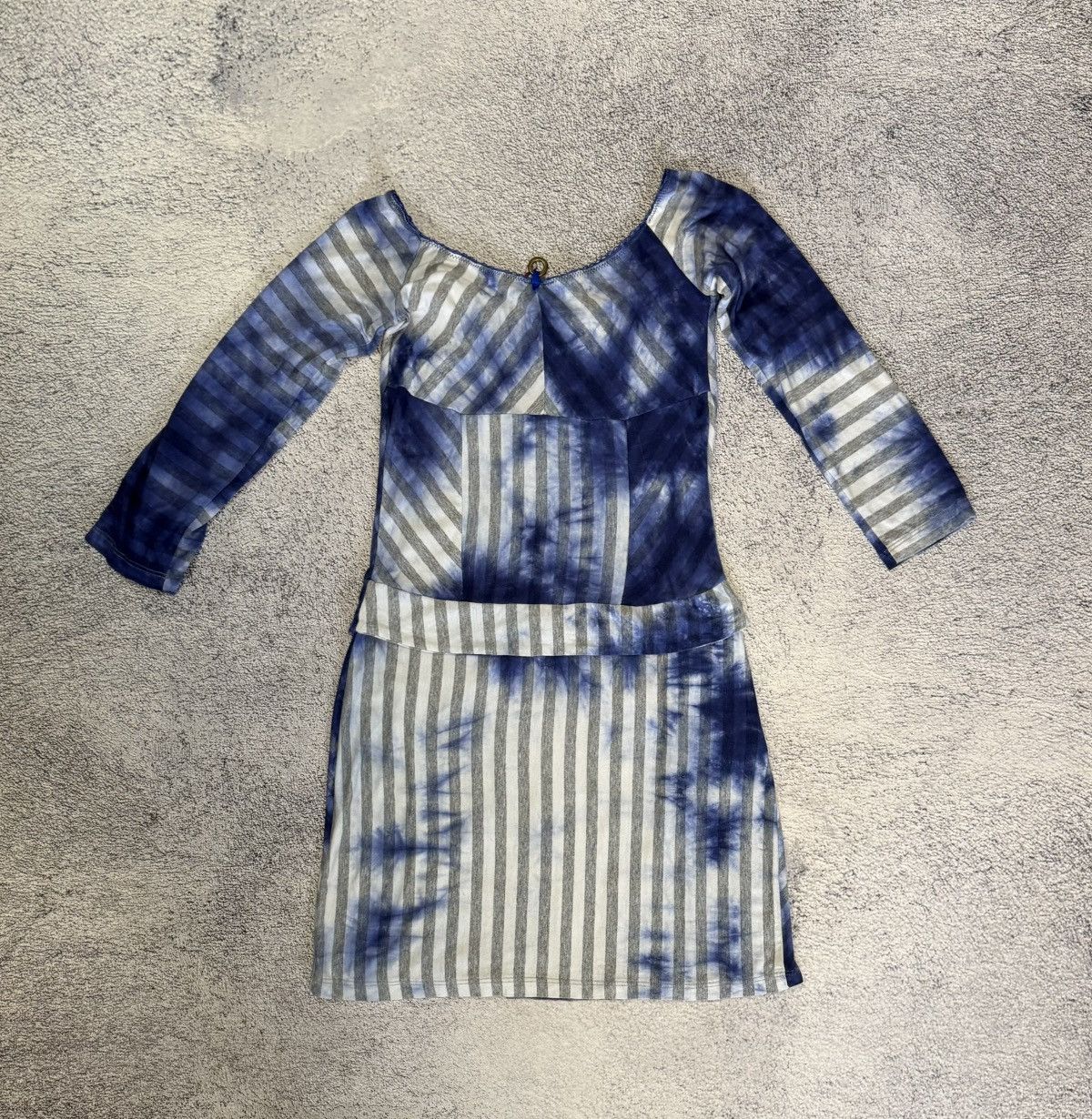 Other Save The Queen Dress Y2K Avant Garde Mesh Italy XS S Tie Dye Size XS / US 0-2 / IT 36-38 - 14 Thumbnail