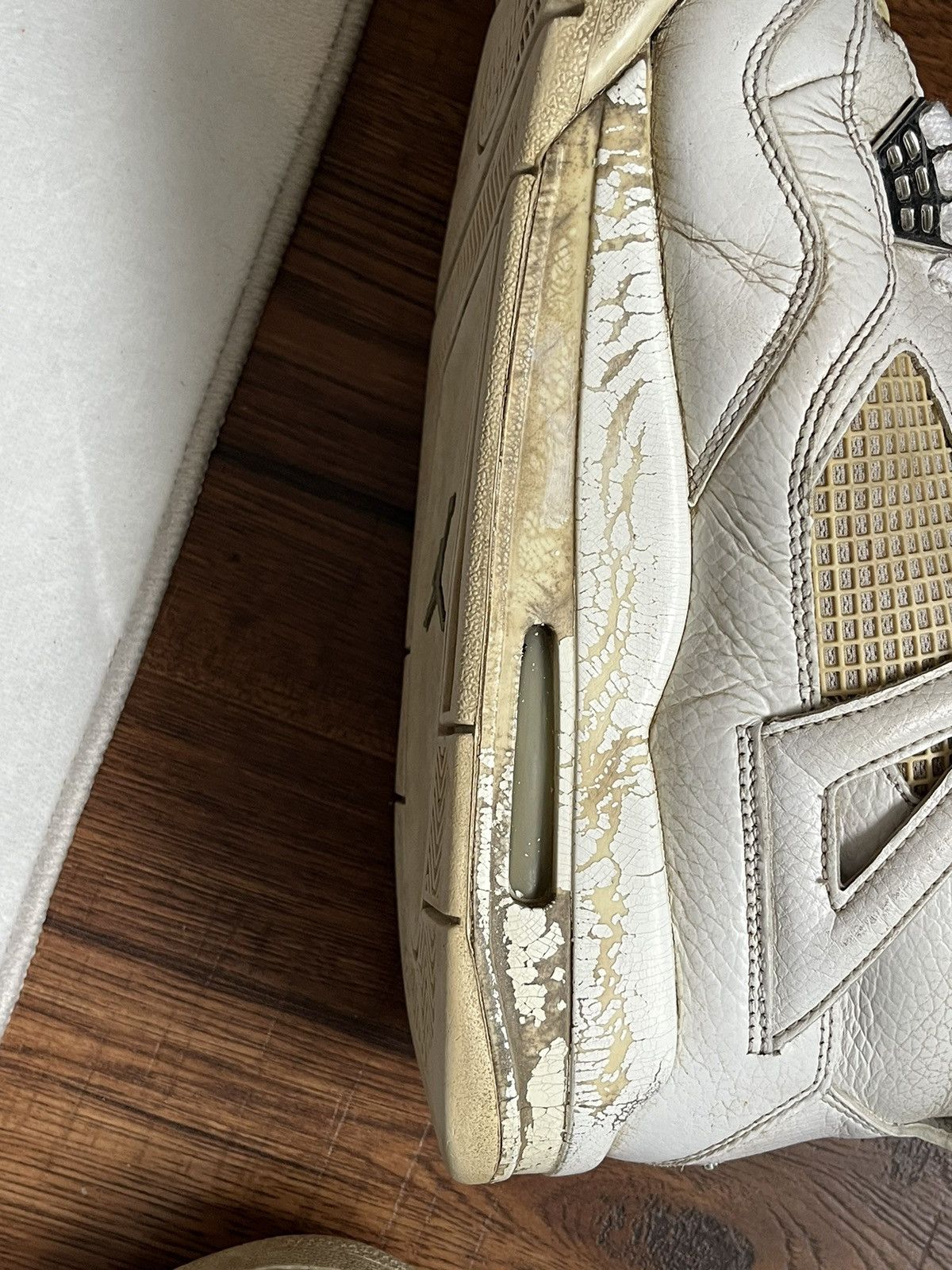 Jordan Brand × Nike Jordan 4 pure money 2006 Size US 12.5 / EU 45-46 - 6 Thumbnail