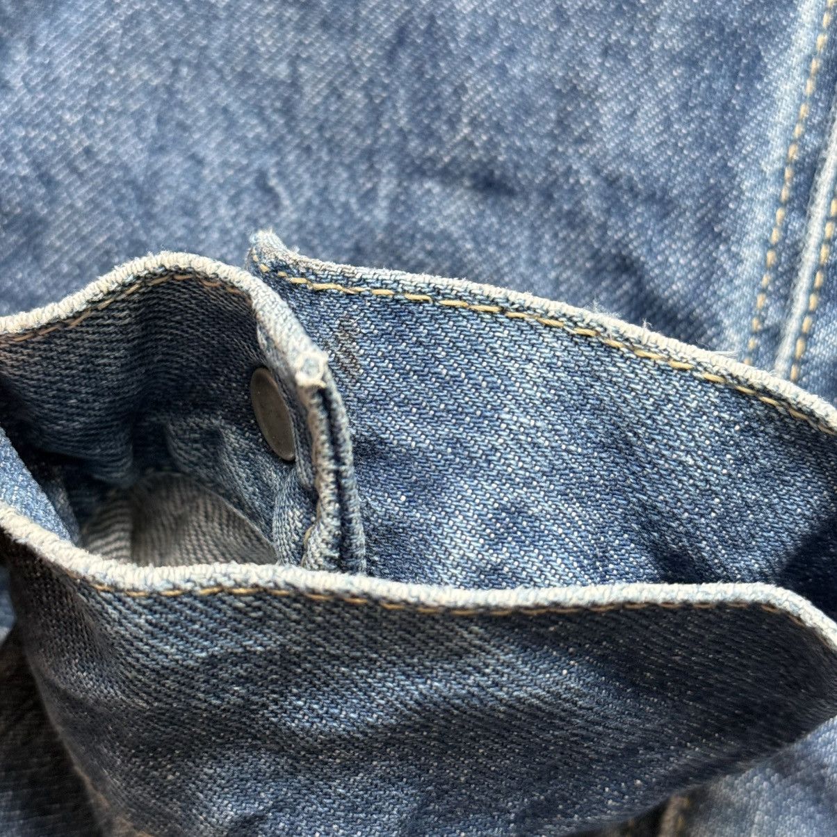 Levi's 📌 Vintage Levi’s Engineered 2000’s Denim Trucker Jacket Size US L / EU 52-54 / 3 - 12 Thumbnail