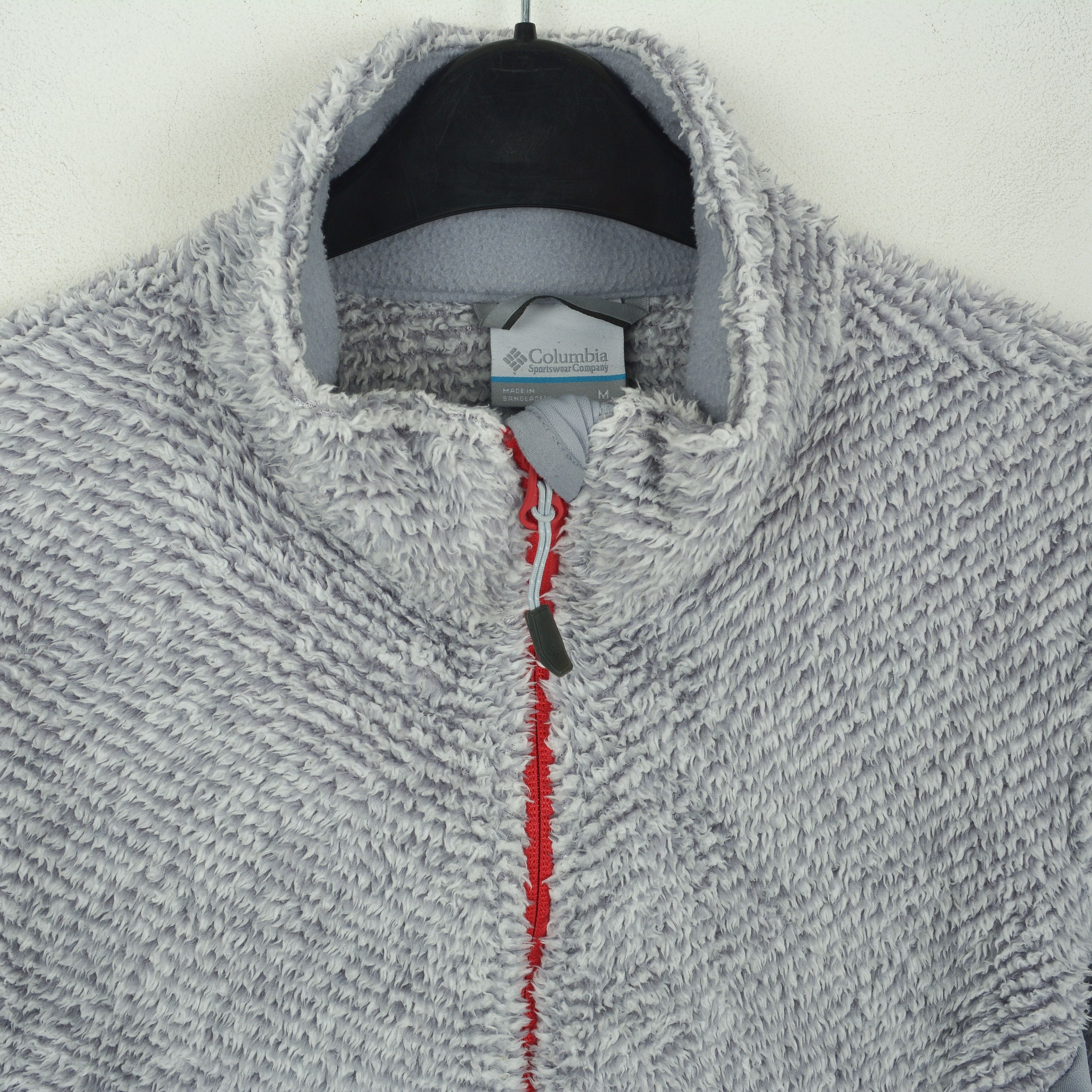 Columbia M Fleece Zip Up Jumper Sweatshirt Sweater Jacket Cardigan Size M / US 6-8 / IT 42-44 - 2 Thumbnail