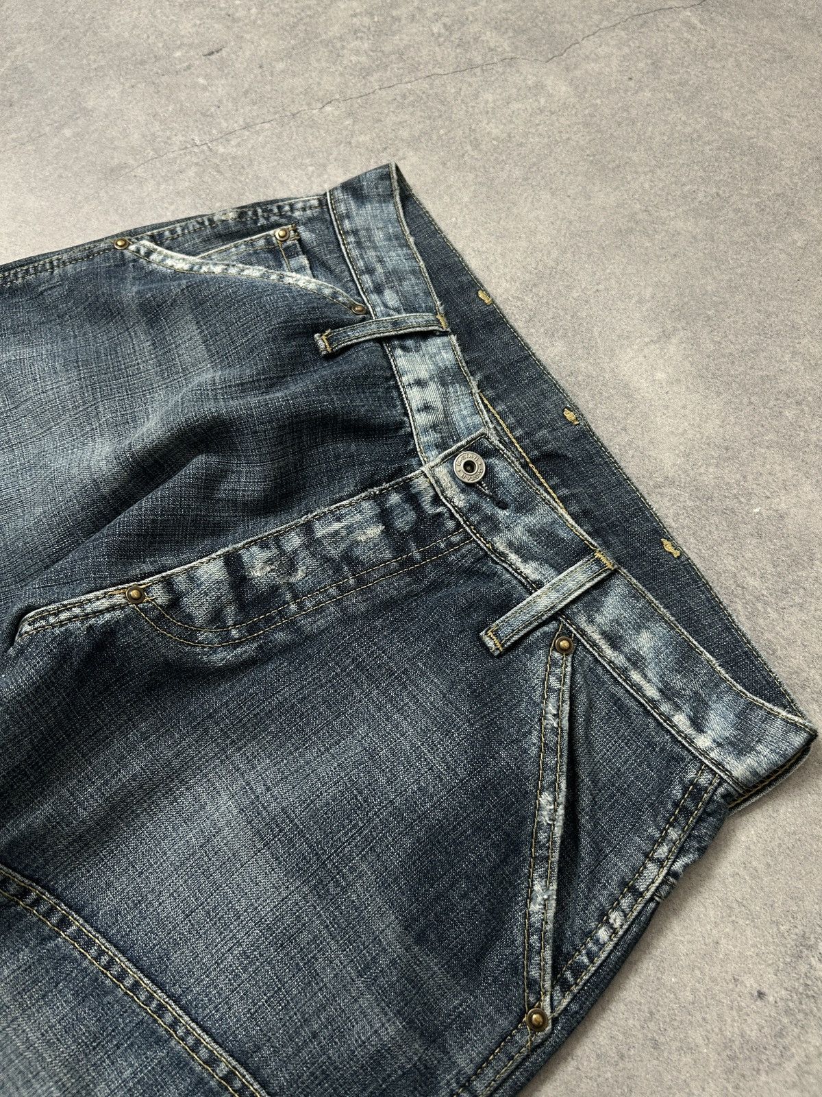 G-Star Vintage G-star Raw Elwood y2k distressed jeans 32/34 Size US 32 / EU 48 - 4 Thumbnail
