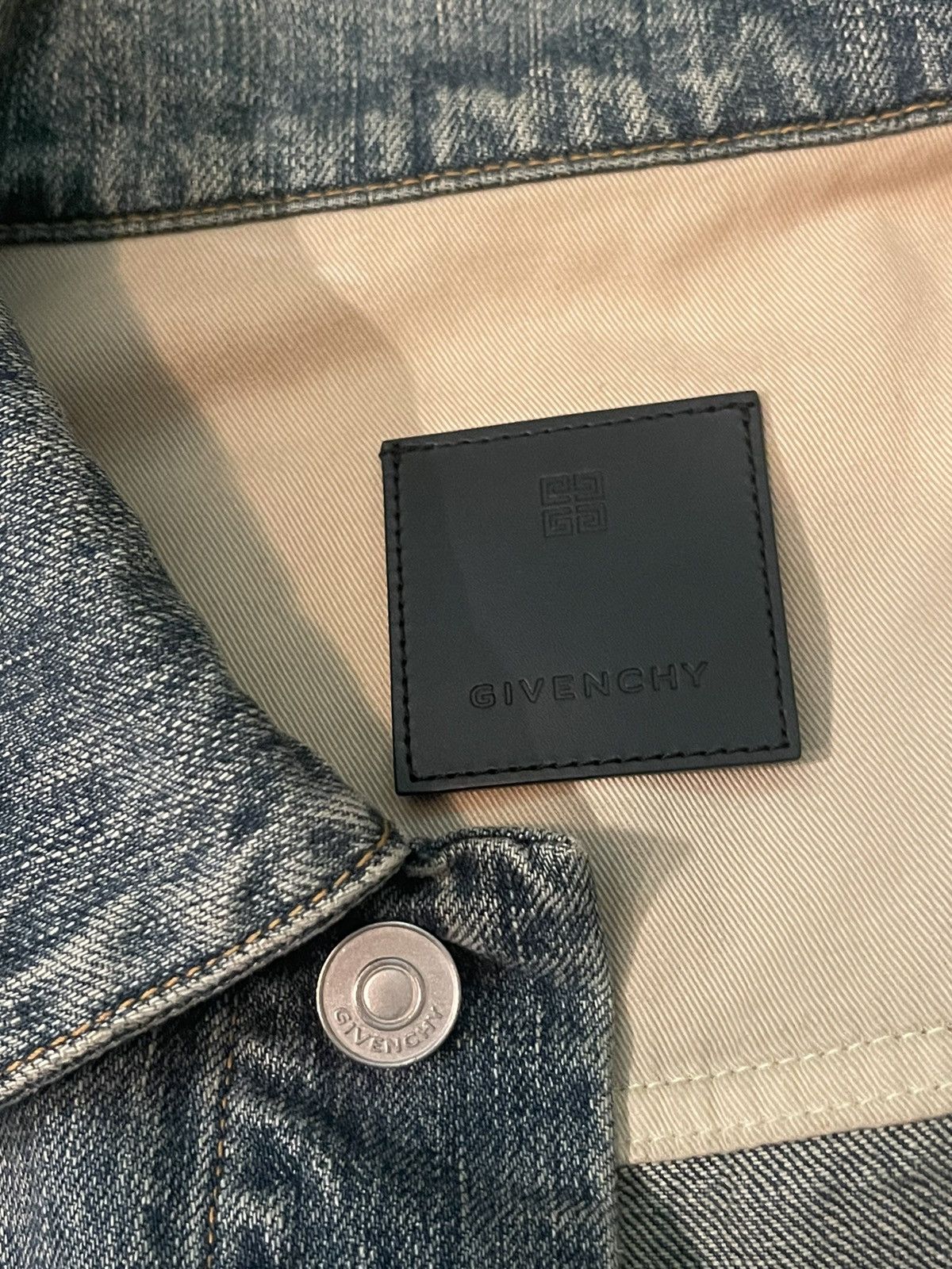 Givenchy × Japanese Brand RARE Givenchy Spiked Denim Jacket Size US M / EU 48-50 / 2 - 7 Thumbnail