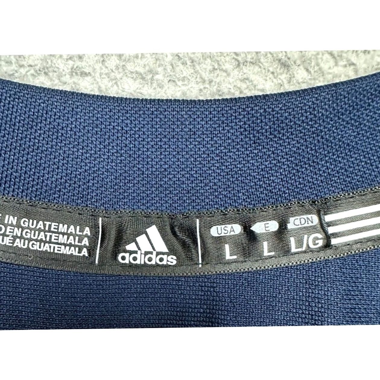 Adidas Adidas Michigan Wolverines Shirt Mens Large Blue Football Jersey V-Neck Athletic Size US L / EU 52-54 / 3 - 4 Thumbnail