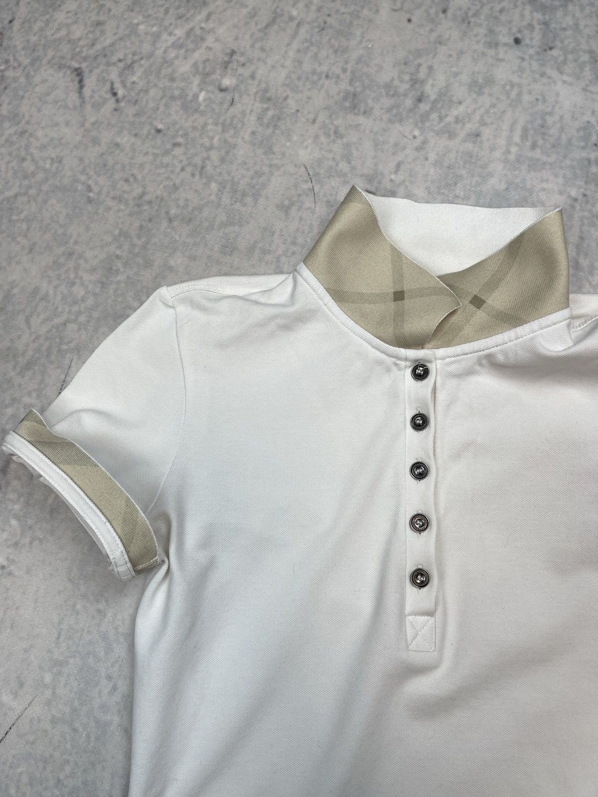 Burberry × Vintage Burberry luxury wmns polo London Size S / US 4 / IT 40 - 3 Thumbnail