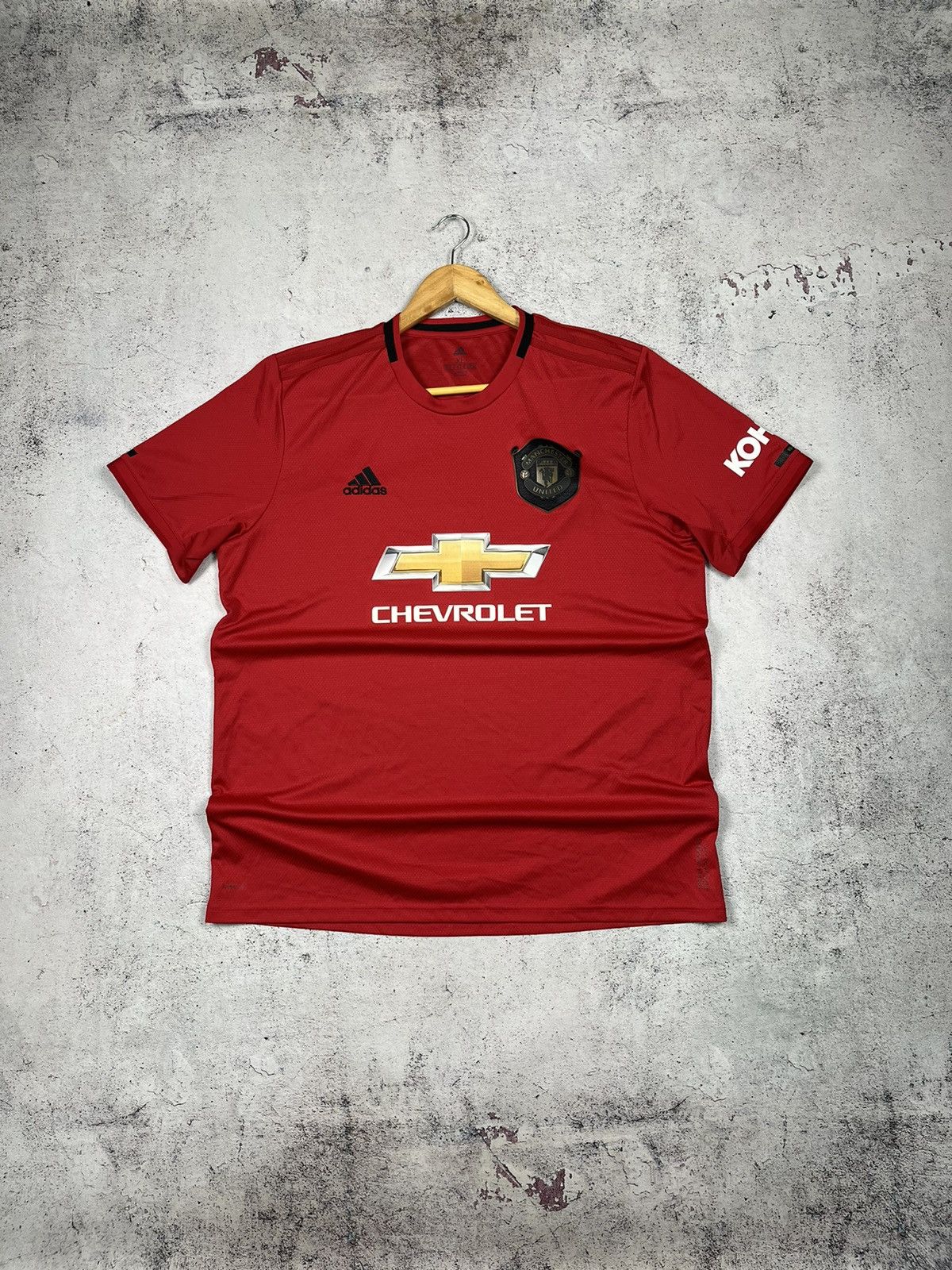 Adidas MANCHESTER UNITED 2019/20 HOME FOOTBALL SOCCER JERSEY ADIDAS Size US XL / EU 56 / 4 - 1 Thumbnail