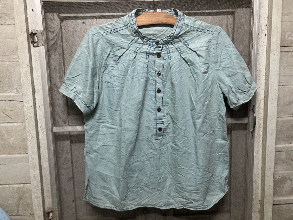 Indigo Vintage Indigo Short T Shirt Size M / US 6-8 / IT 42-44 - 1 Thumbnail