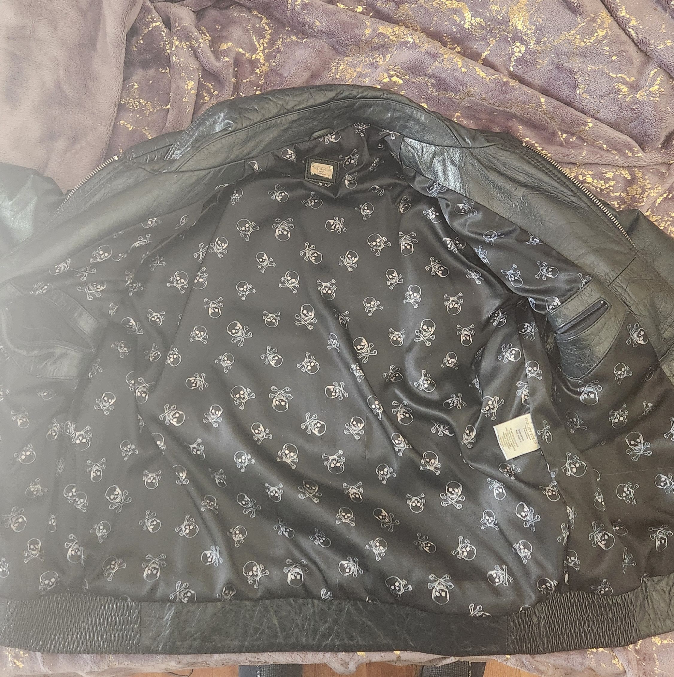 Philipp Plein Phillip Plein Leather Jacket Size US XL / EU 56 / 4 - 6 Thumbnail