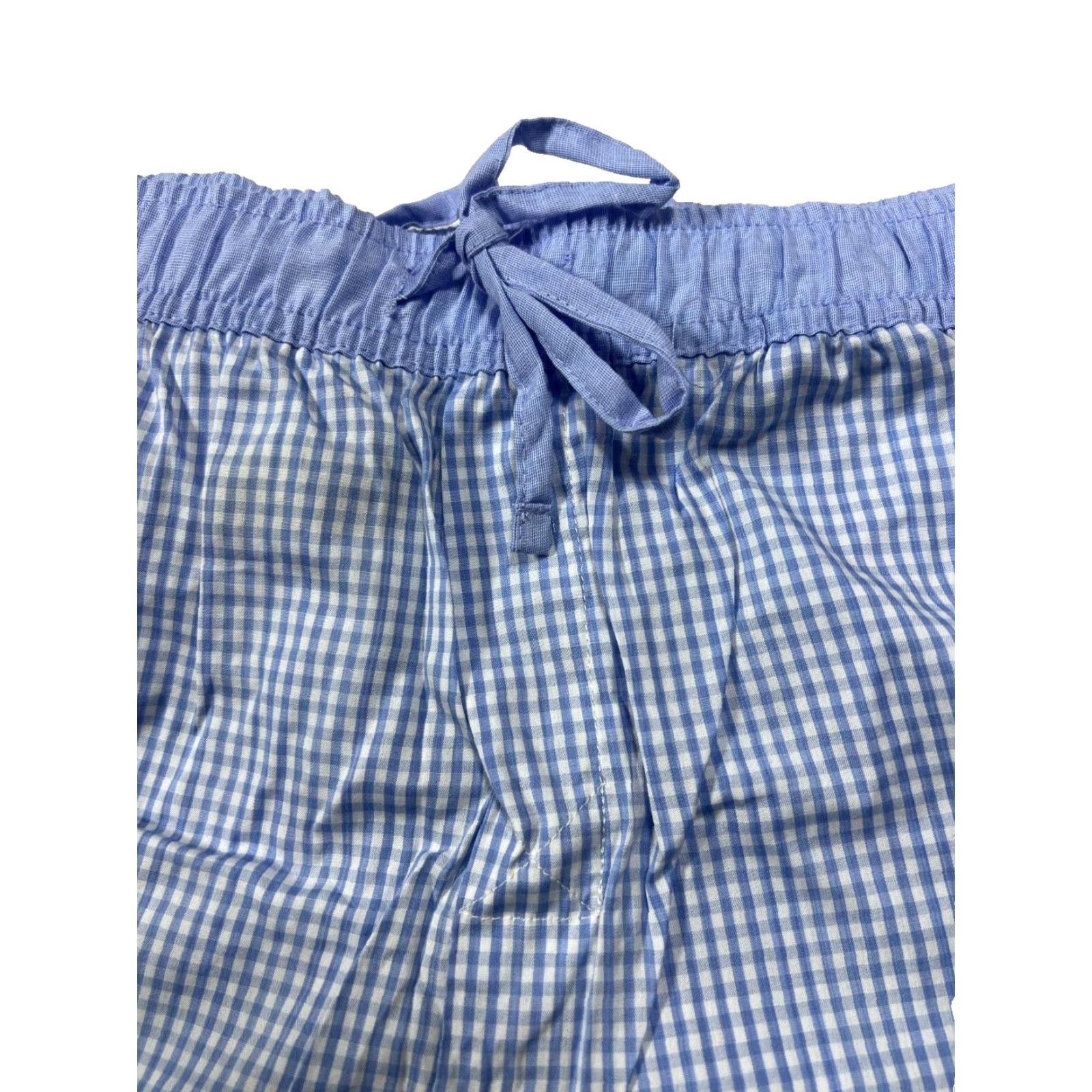 Vintage CYZ Boxers Men 100% Cotton Poplin 4 PCS Grey & White / Light Blue & White Medium Adult Mens Size 40R - 4 Thumbnail