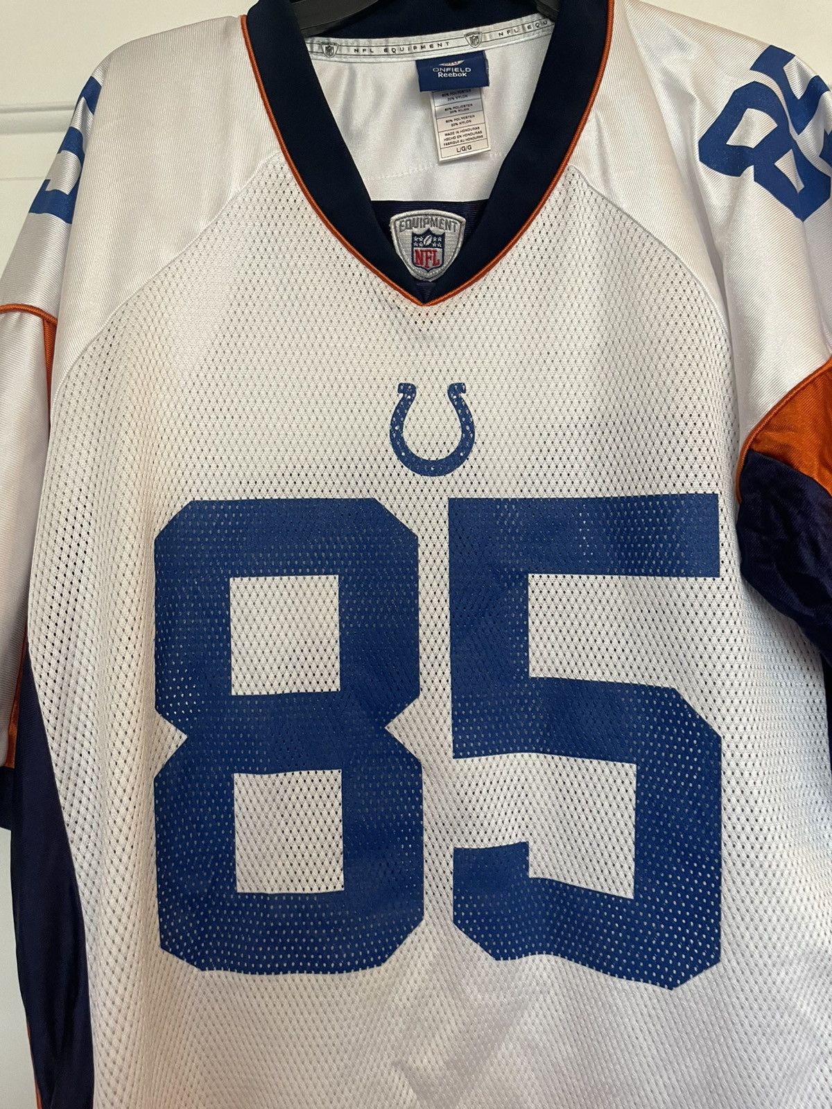 NFL × Reebok Pierre Garcon Indianapolis Colts Reebok Superbowl Jersey Size US L / EU 52-54 / 3 - 2 Thumbnail