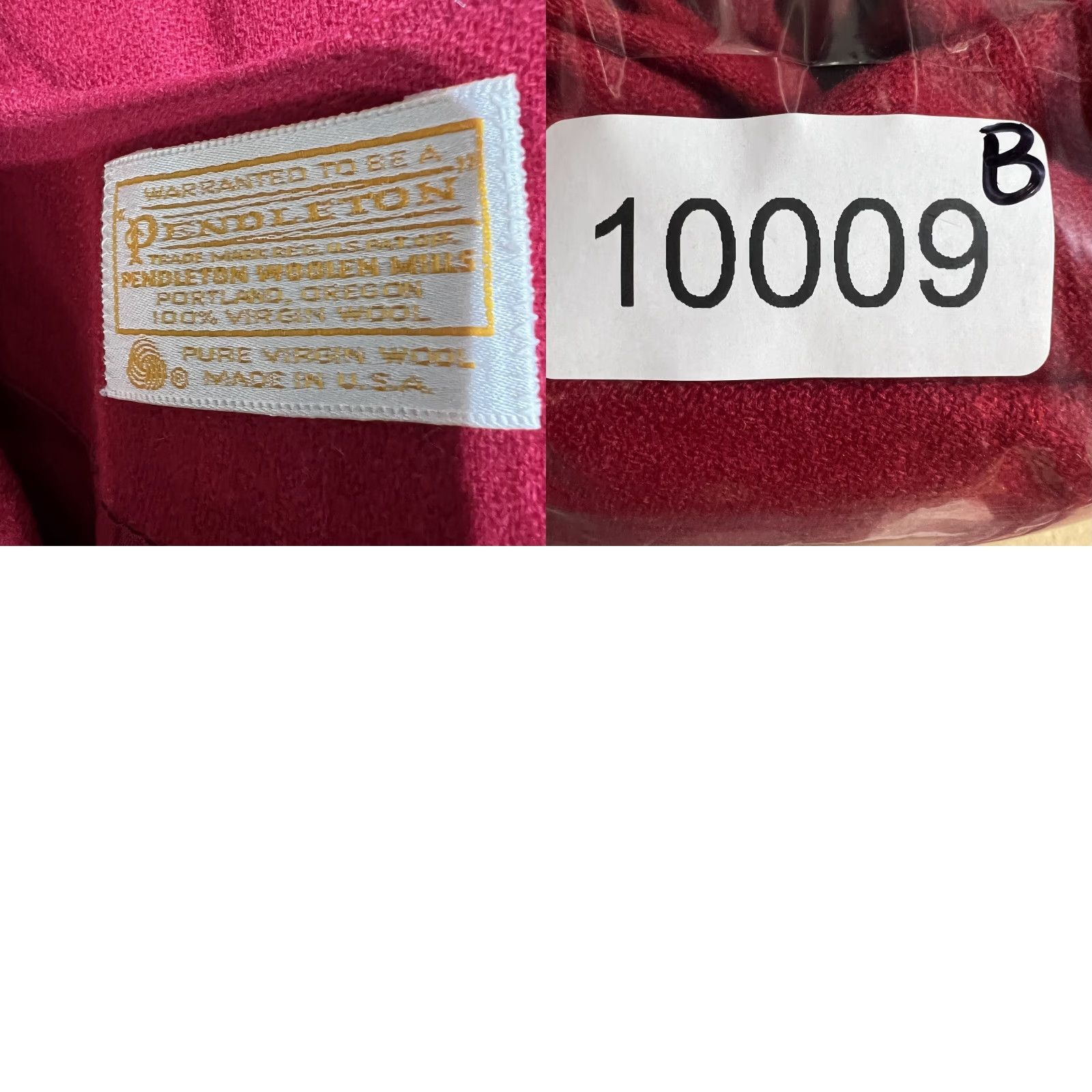 Pendleton Pendleton Blazer Womens 12 Red 100% Wool Cropped Yellow Label Vest? Size XL / US 12-14 / IT 48-50 - 8 Thumbnail