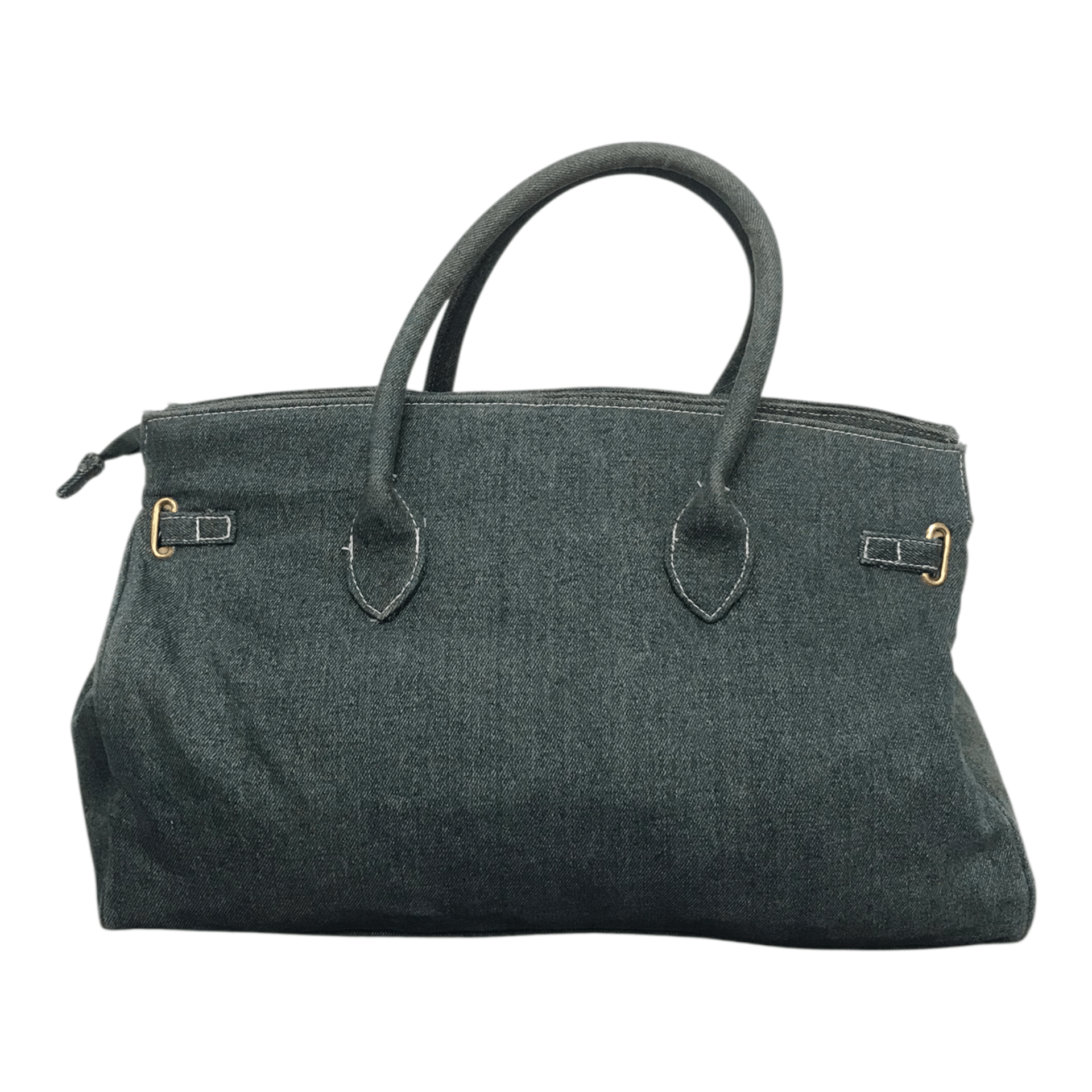 Handmade × If Six Was Nine Birkin Denim Blue HandBag Size ONE SIZE - 4 Thumbnail