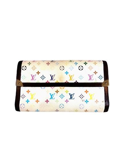 Louis Vuitton Louis Vuitton x Takashi Murakami Wallet Size ONE SIZE - 1 Thumbnail