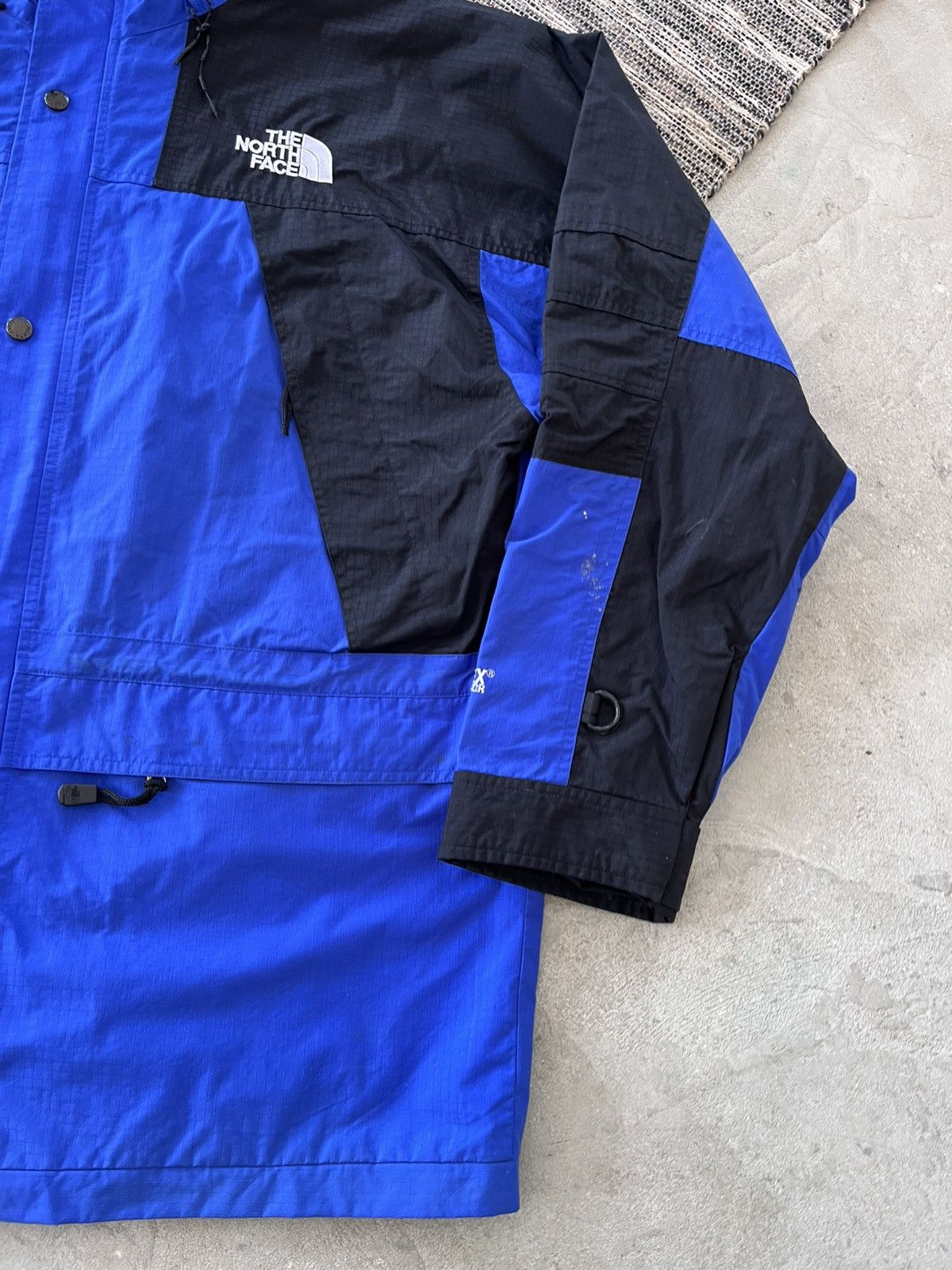 The North Face Vintage The North Face GoreTex Jacket Blue Black Outdoor Y2K Size US XXL / EU 58 / 5 - 6 Thumbnail