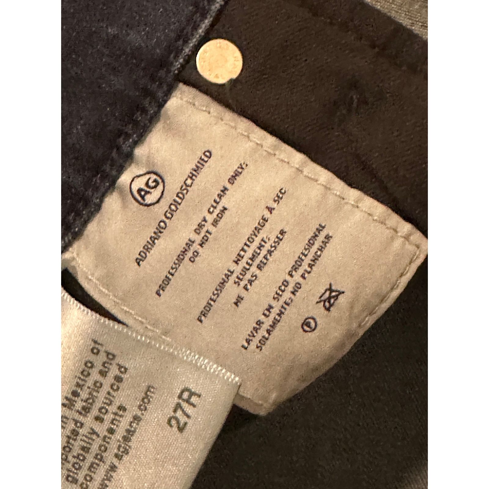 AG Adriano Goldschmied AG Adriano Goldschmied Farrah High Rise Skinny Ankle Jeans Size 27" / US 4 / IT 40 - 11 Thumbnail