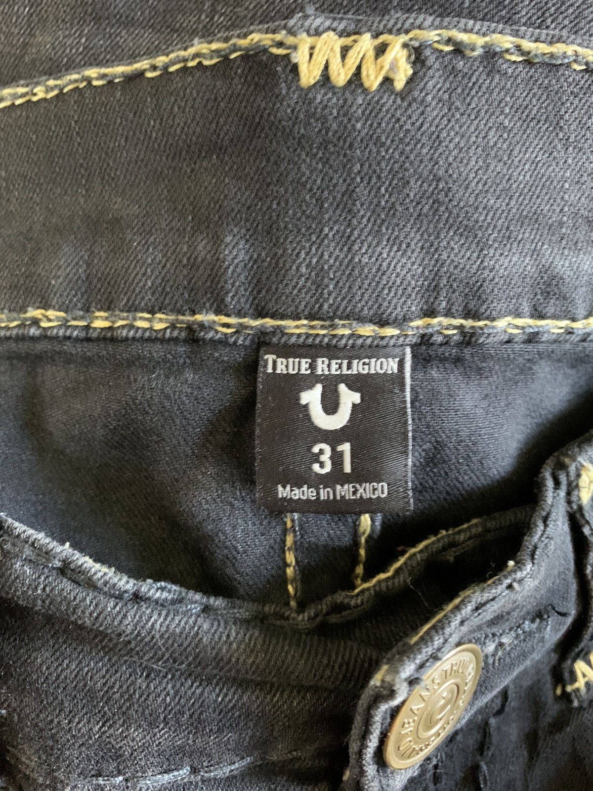 True Religion True Religion Geno No Flap Super T Relaxed slim jeans Size US 31 - 7 Thumbnail