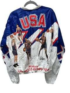 🚨🔥Vintage 90s Retro Starter USA 1992 Olympic Dream Team Jacket XL  MINTY!