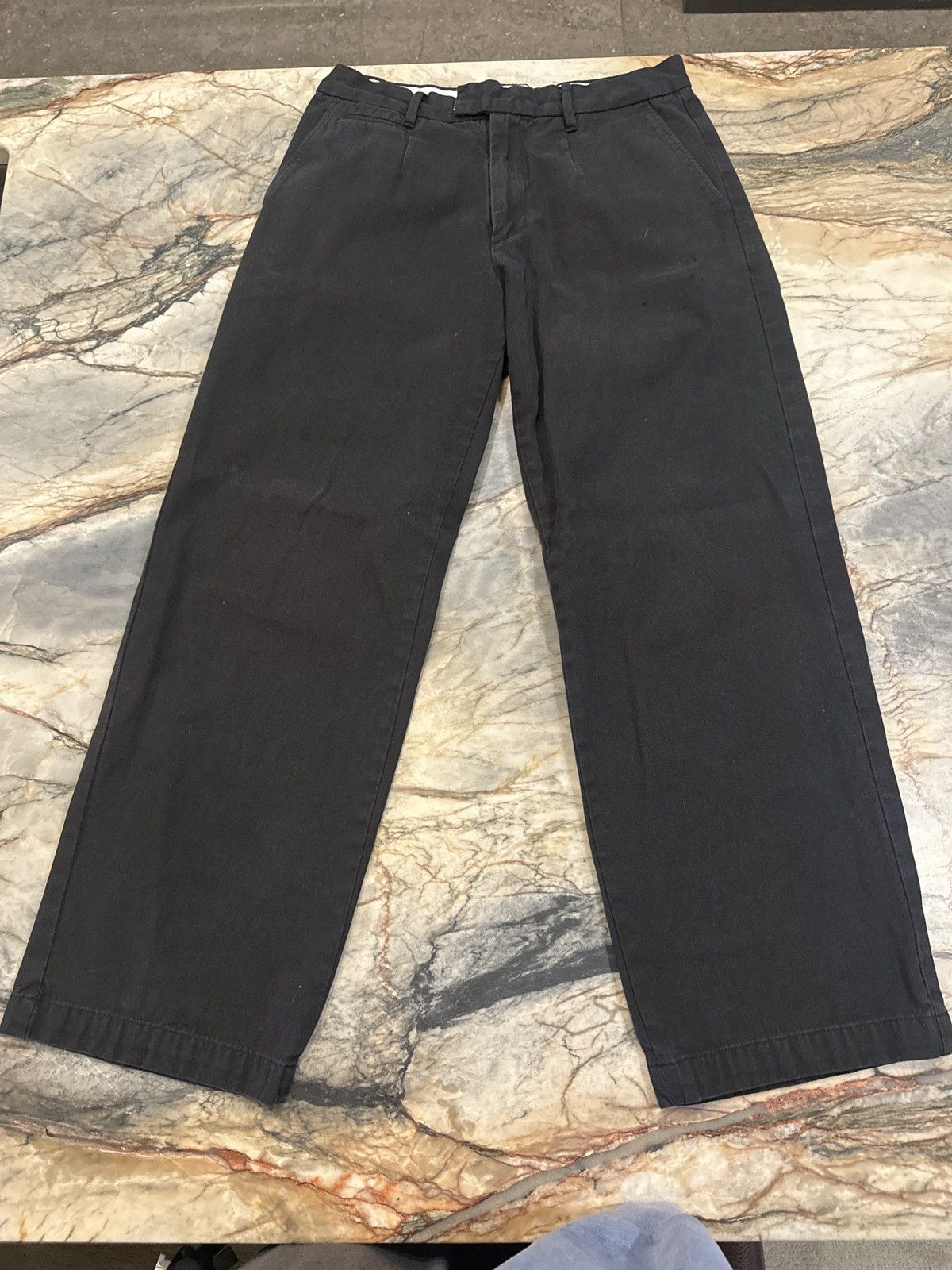 Golf Wang Golf Wang Black Pleated Pants Size US 30 / EU 46 - 1 Thumbnail