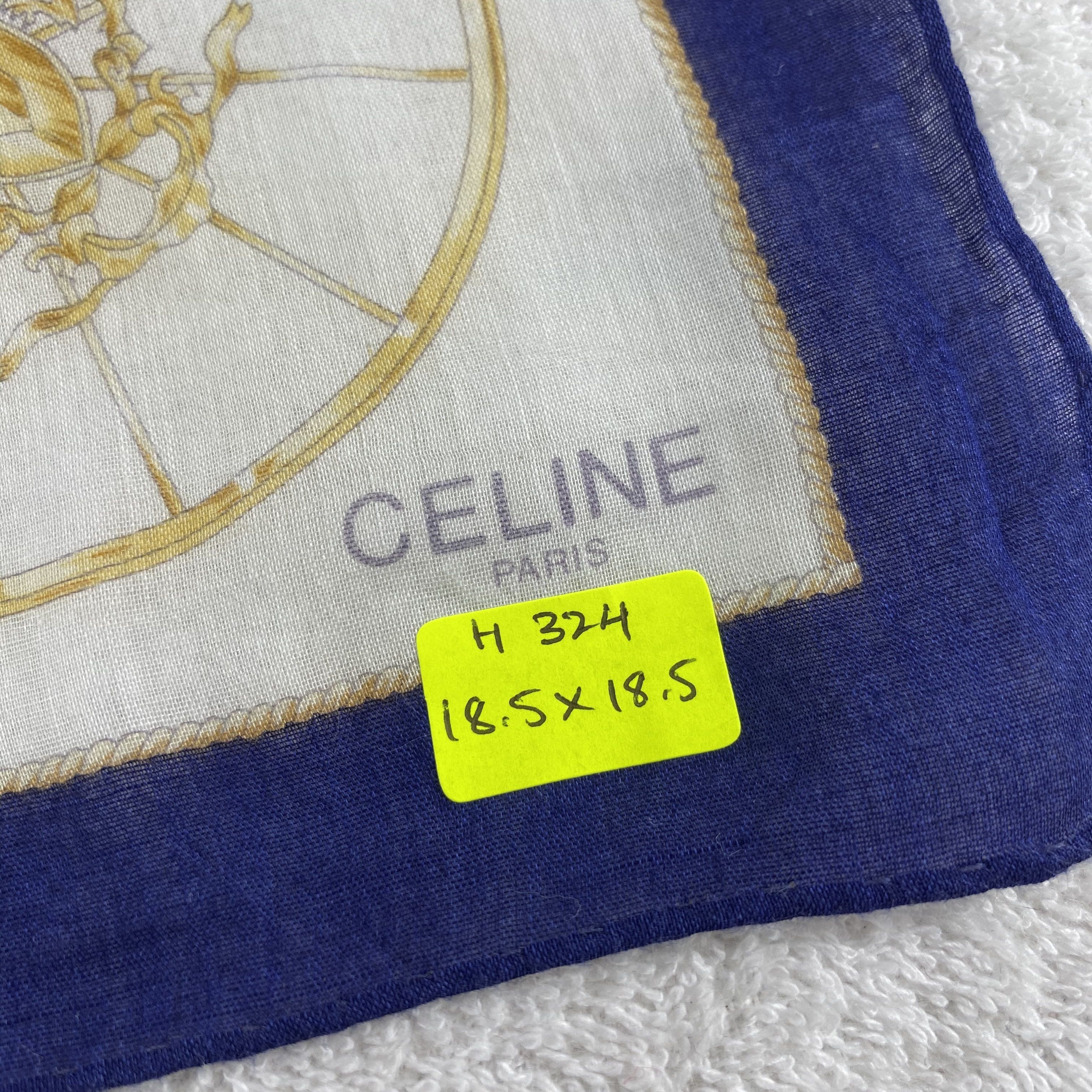 Celine × Vintage Celine Handkerchief / Neckerchief / Bandana Size ONE SIZE - 5 Thumbnail