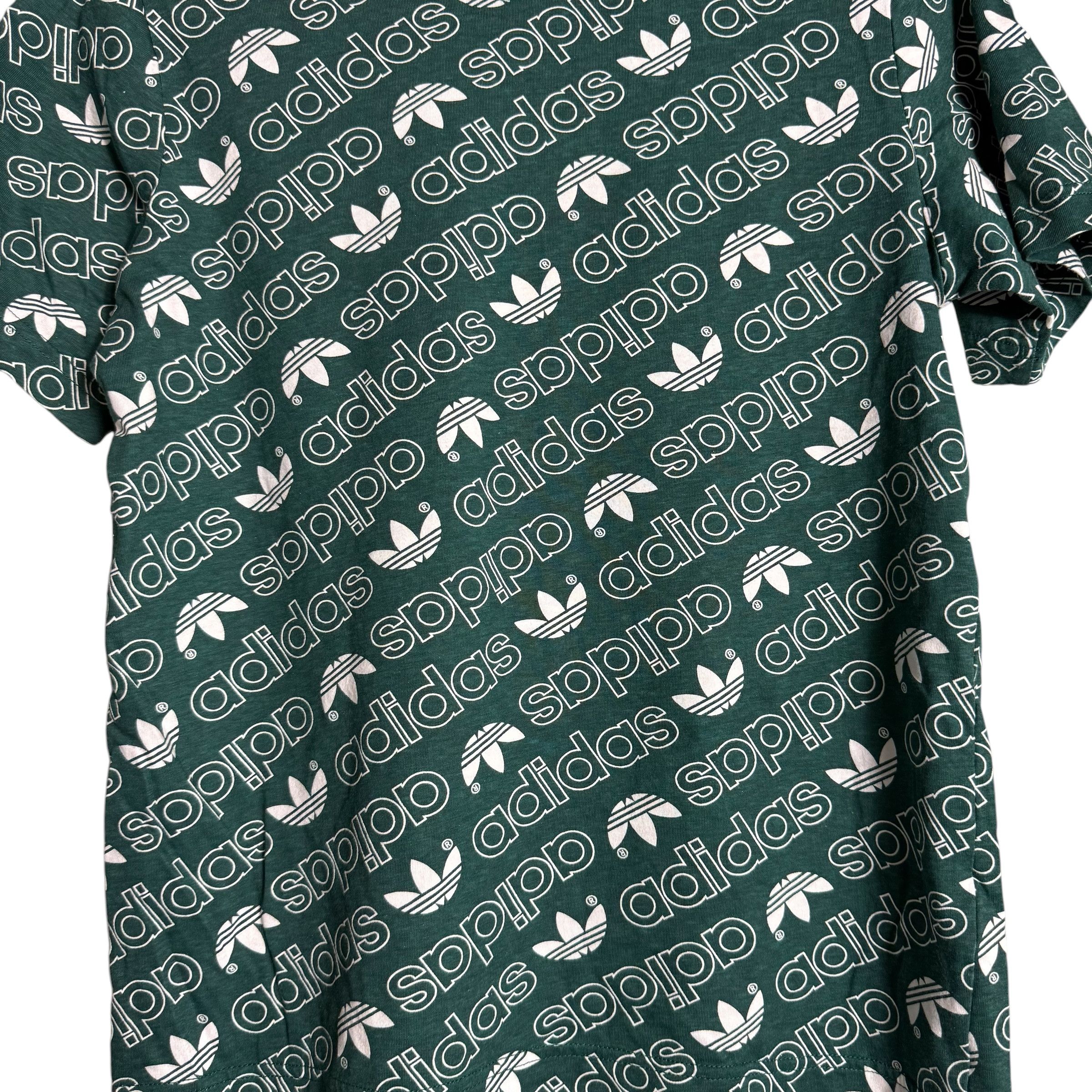 Adidas 🔥RARE🔥Adidas Monogram Allover Trefoil Logo T-shirt Size US S / EU 44-46 / 1 - 2 Thumbnail