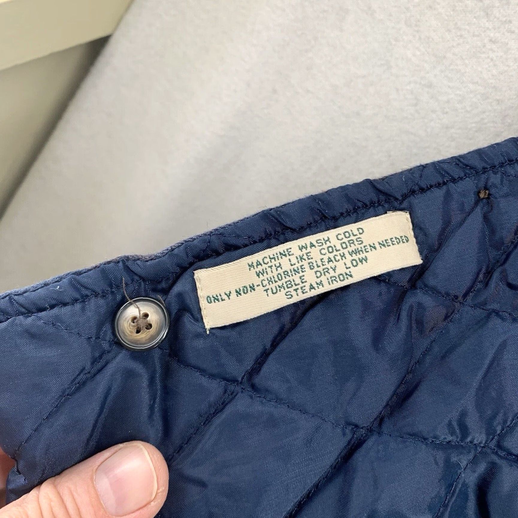 Rhythm VINTAGE 90s Rhythm Check Plaid Jacket Men Medium Purple Blue All Seasons Quilted Outdoor Streetwear Size US M / EU 48-50 / 2 - 5 Thumbnail