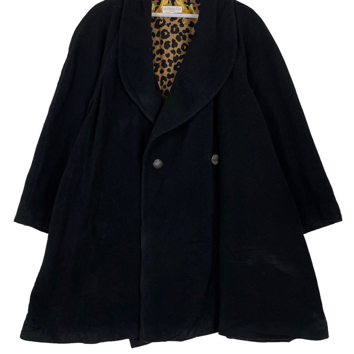 Japanese Brand × Other 💥STELLETTA LEOPARD LUXURY DESIGN BAGGY TRENCH COAT Size M / US 6-8 / IT 42-44 - 6 Thumbnail
