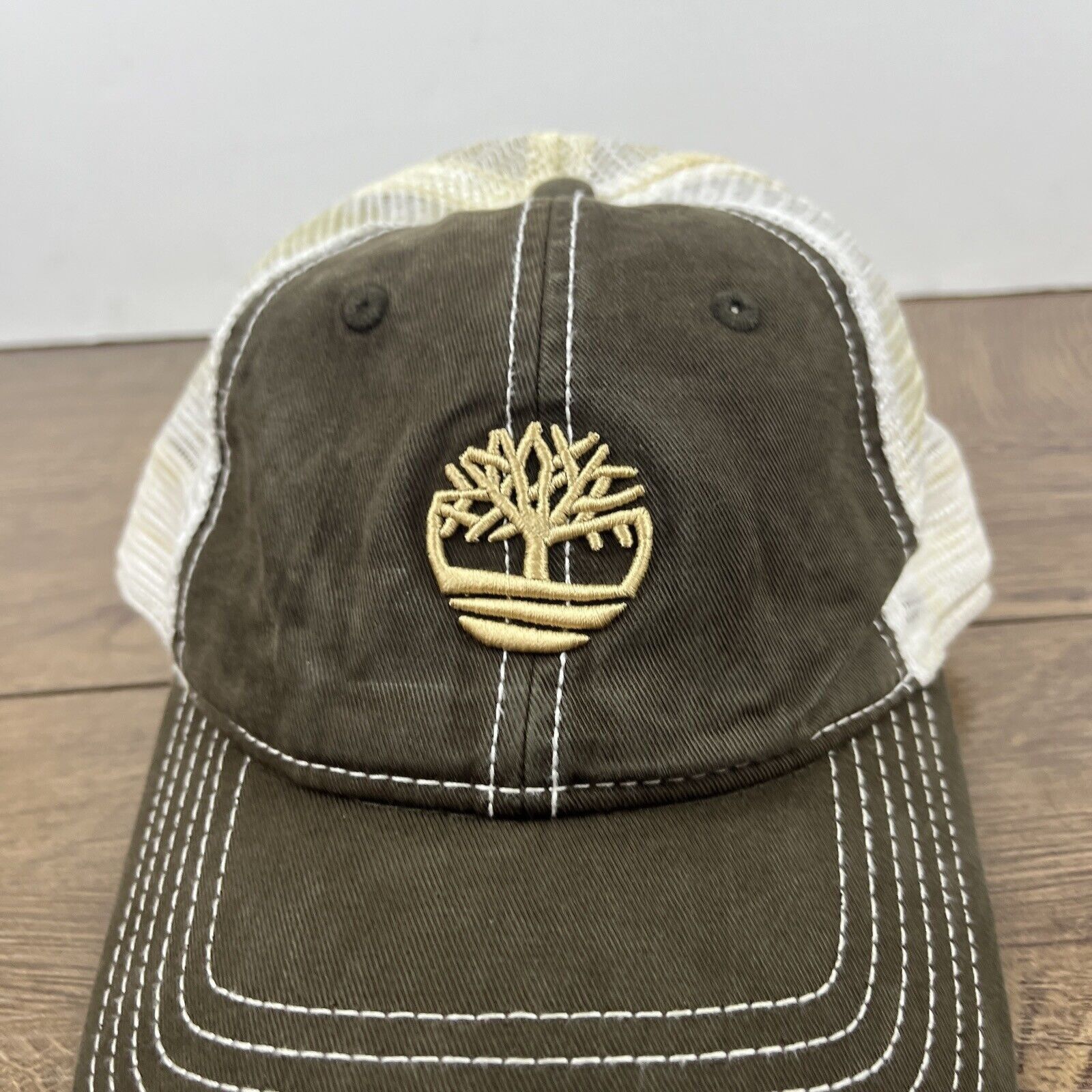 Timberland Timberland Tan Brown Hat Adjustable Adult Size Hat Brown Cap Size ONE SIZE - 6 Thumbnail