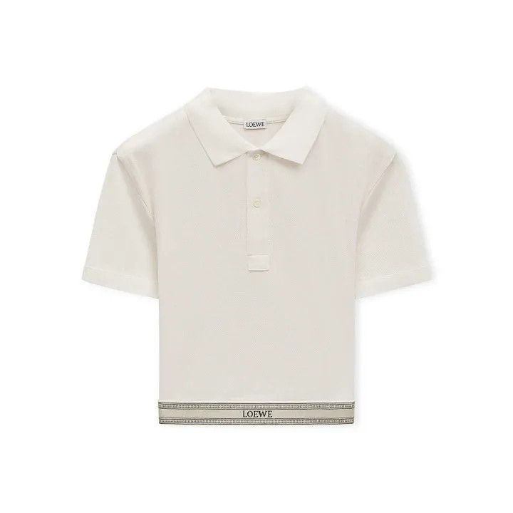 Loewe Loewe FW24 Logo Short Sleeve Polo Shirt Size M / US 6-8 / IT 42-44 - 1 Thumbnail