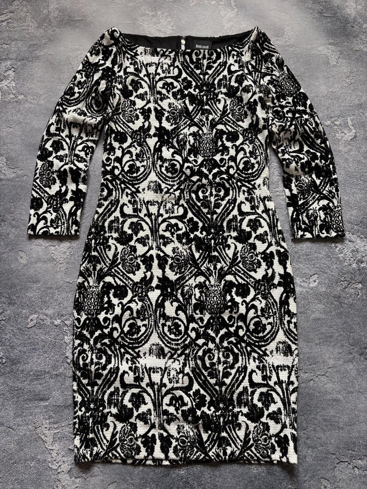 Just Cavalli Vintage Just Cavalli Luxury Baroque Y2K Women’s Dress Rare Size M / US 6-8 / IT 42-44 - 4 Thumbnail