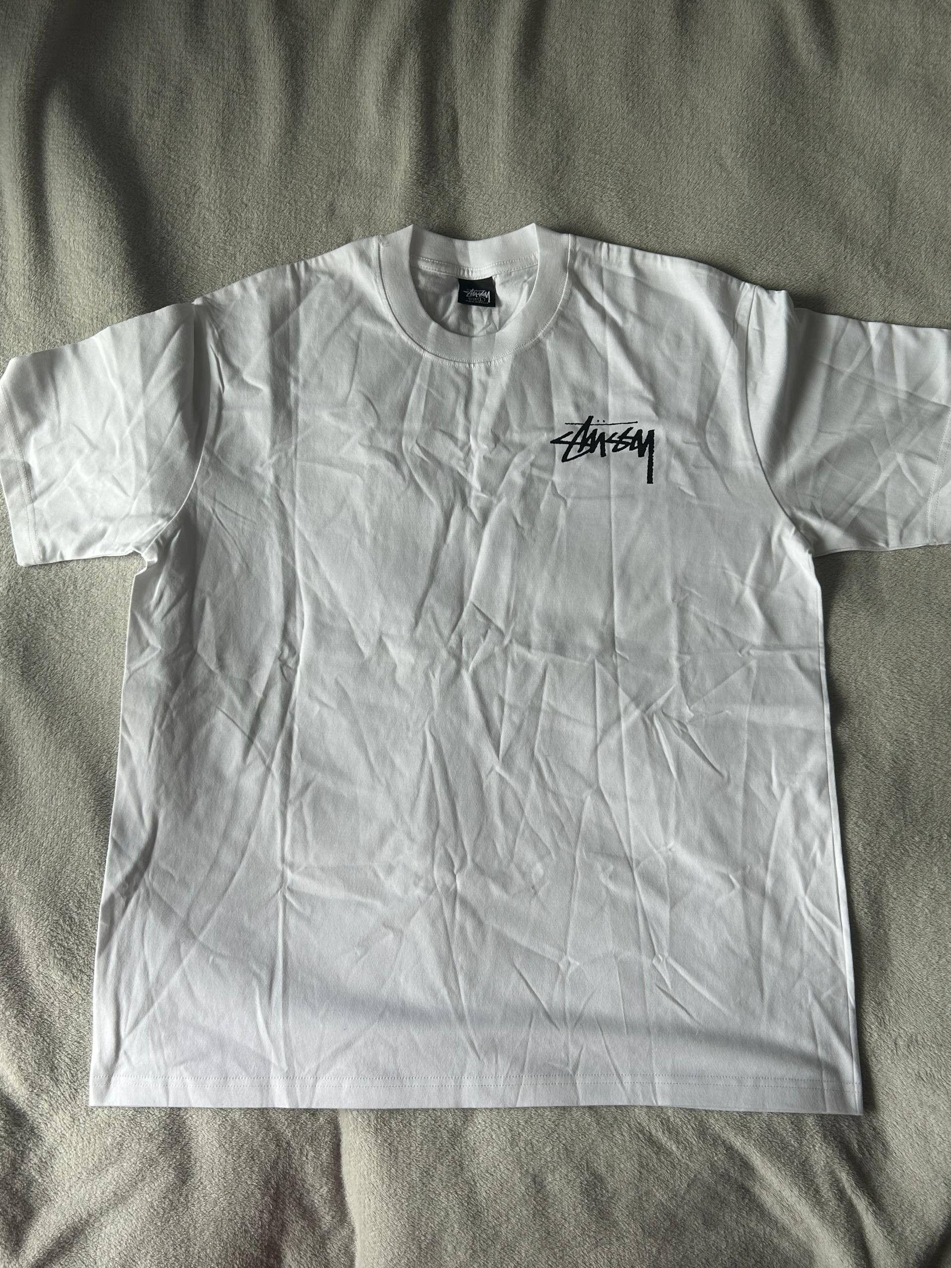 Stussy Stussy Tshirt White Large Size US L / EU 52-54 / 3 - 7 Thumbnail