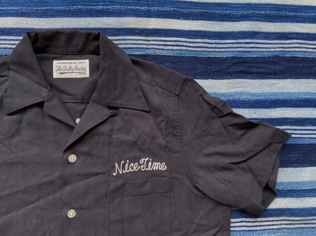 Wacko Maria WACKO MARIA Guilty Parties 50S S/S Hawaiian Black S Size US S / EU 44-46 / 1 - 3 Thumbnail