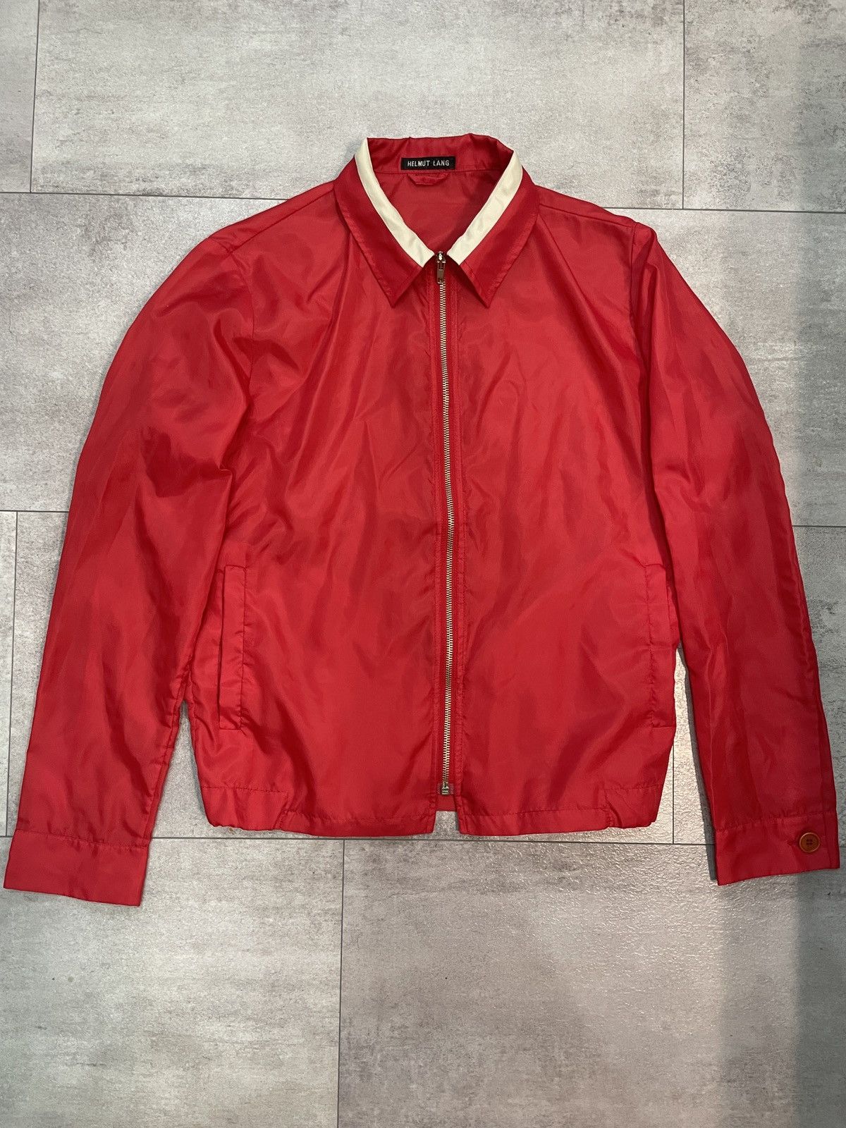 Helmut Lang Red Jacket | Grailed
