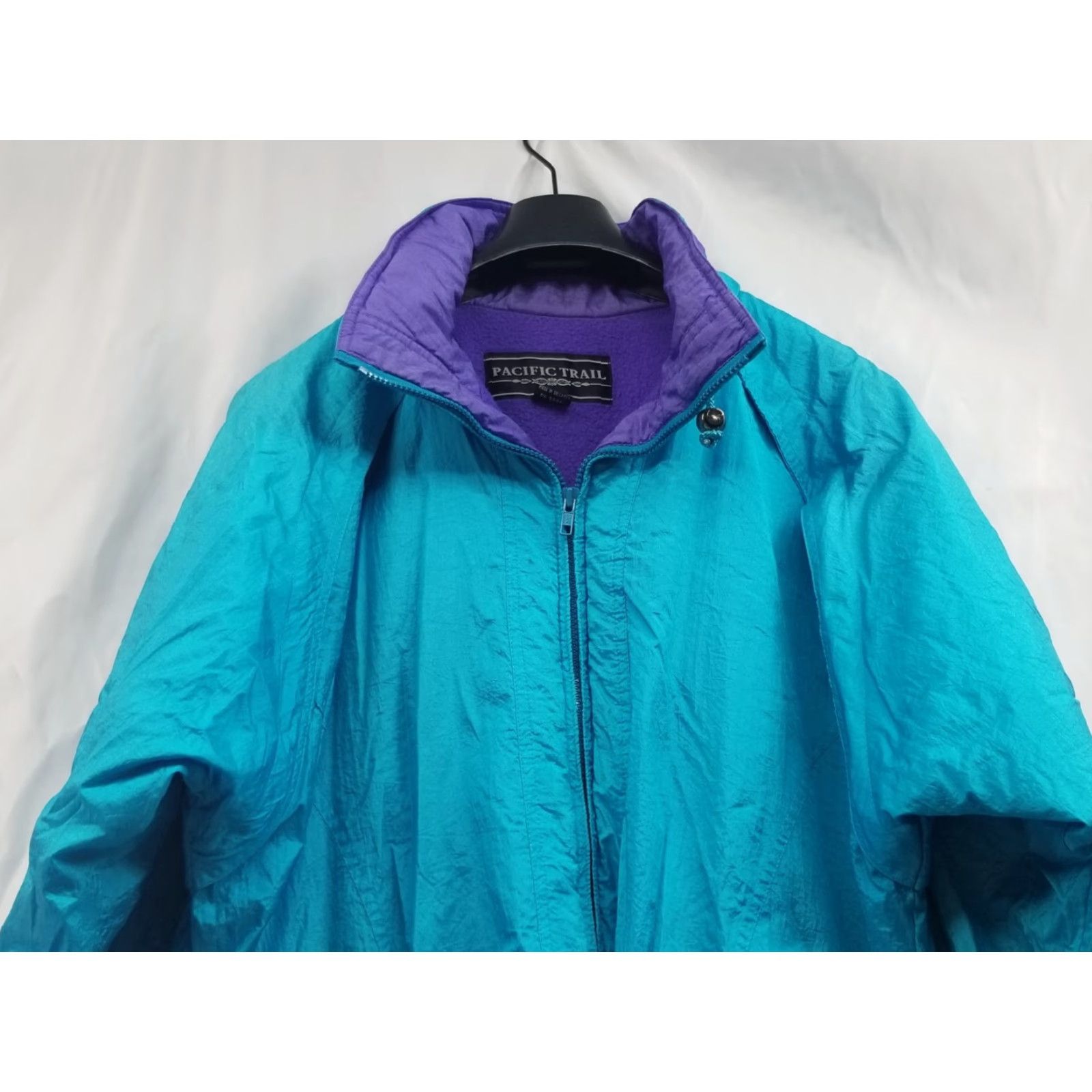 Vintage VINTAGE Pacific Trail Jacket Long Sleeve Fleece Lining Blue Zip Men's M Size US M / EU 48-50 / 2 - 3 Thumbnail