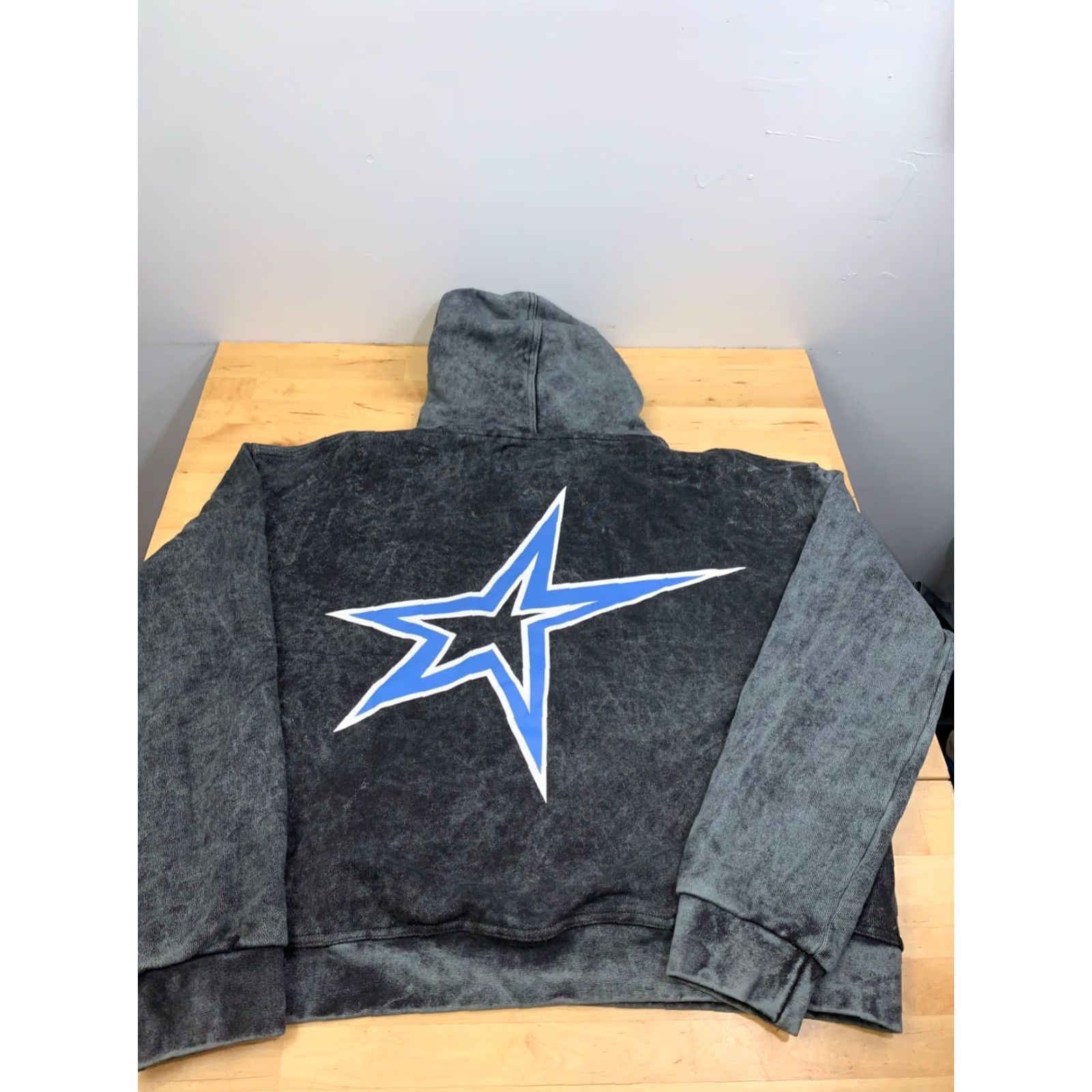 Vintage Cactus Valley Hoodie Mens XL Blue Streetwear Pullover Heavy Fleece Long Sleeve Drawstring 12117 Size US XL / EU 56 / 4 - 6 Thumbnail