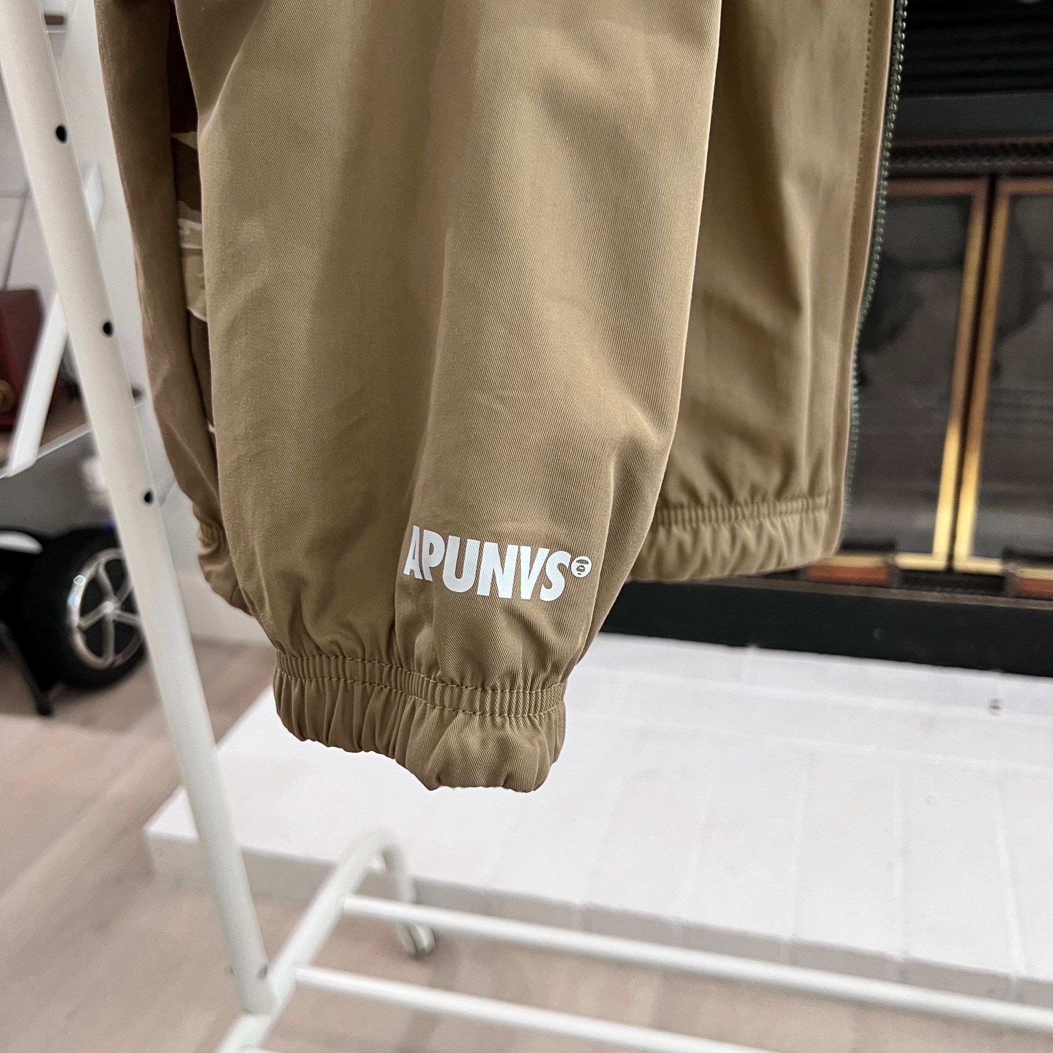 Aape AAPE by Bape Light Beige Khaki Reversible Camo Bomber Jacket Size US L / EU 52-54 / 3 - 5 Thumbnail