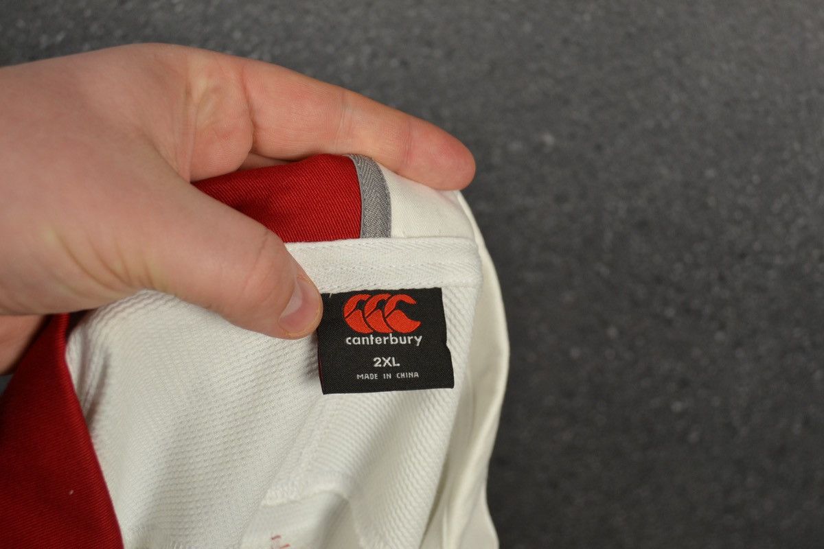Canterbury of New Zealand England 2019 World Cup Rugby Union Shirt Canterbury Jersey Size US XXL / EU 58 / 5 - 9 Thumbnail