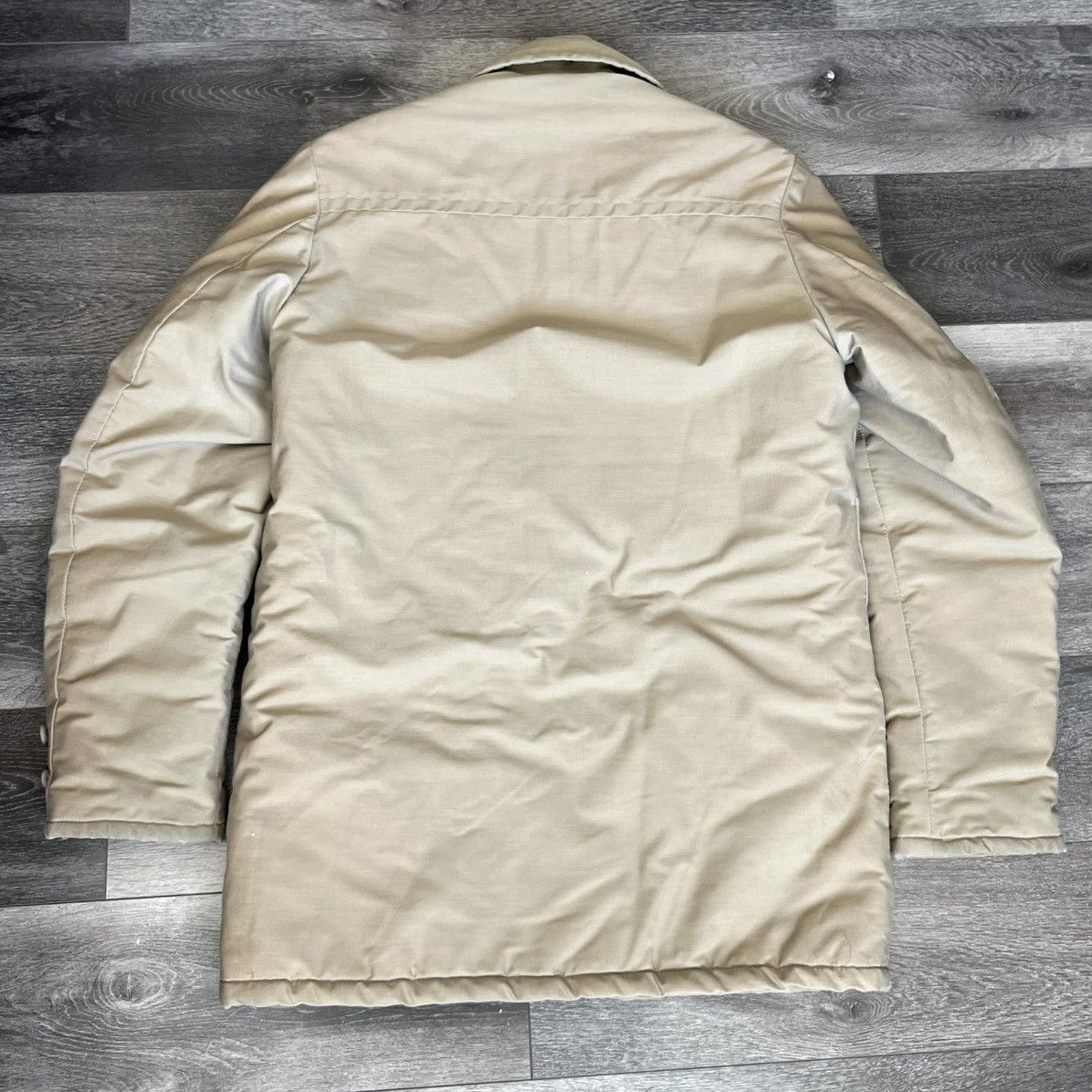 Vintage True Vintage 1960s Golden Fleece Quilted Work Jacket Zip Up Size US L / EU 52-54 / 3 - 2 Thumbnail