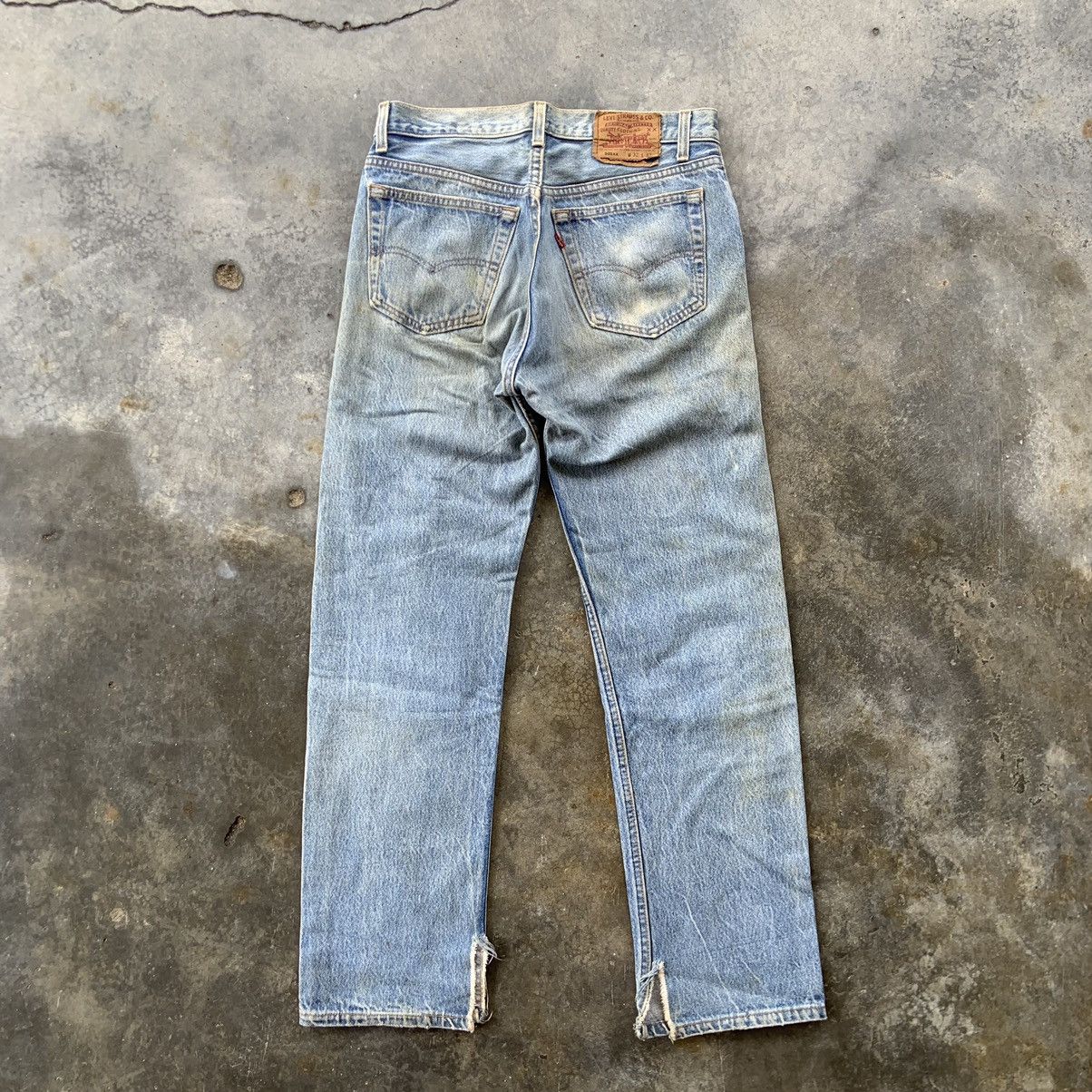 Levi's Vintage Clothing W30'' Vintage Levis 501xx Denim Blue Pants Distressed Size US 30 / EU 46 - 1 Thumbnail
