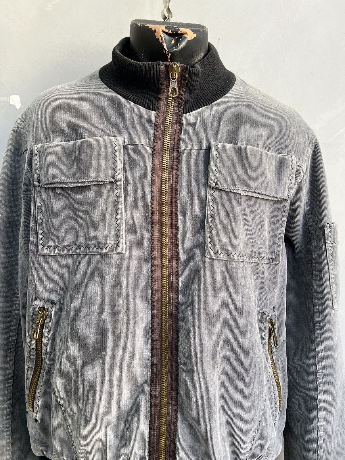 Hysteric Glamour Vintage velvet Zip Jacket bomber hysteric glamour style Size US M / EU 48-50 / 2 - 2 Thumbnail