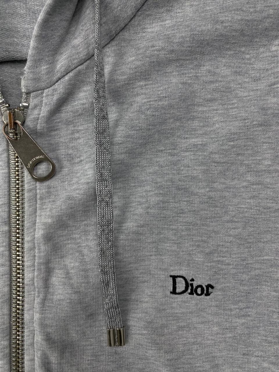 Dior Dior Homme Full Zip Hoodie Mini Logo Men Size 44 Gray/ Black Size US S / EU 44-46 / 1 - 4 Thumbnail