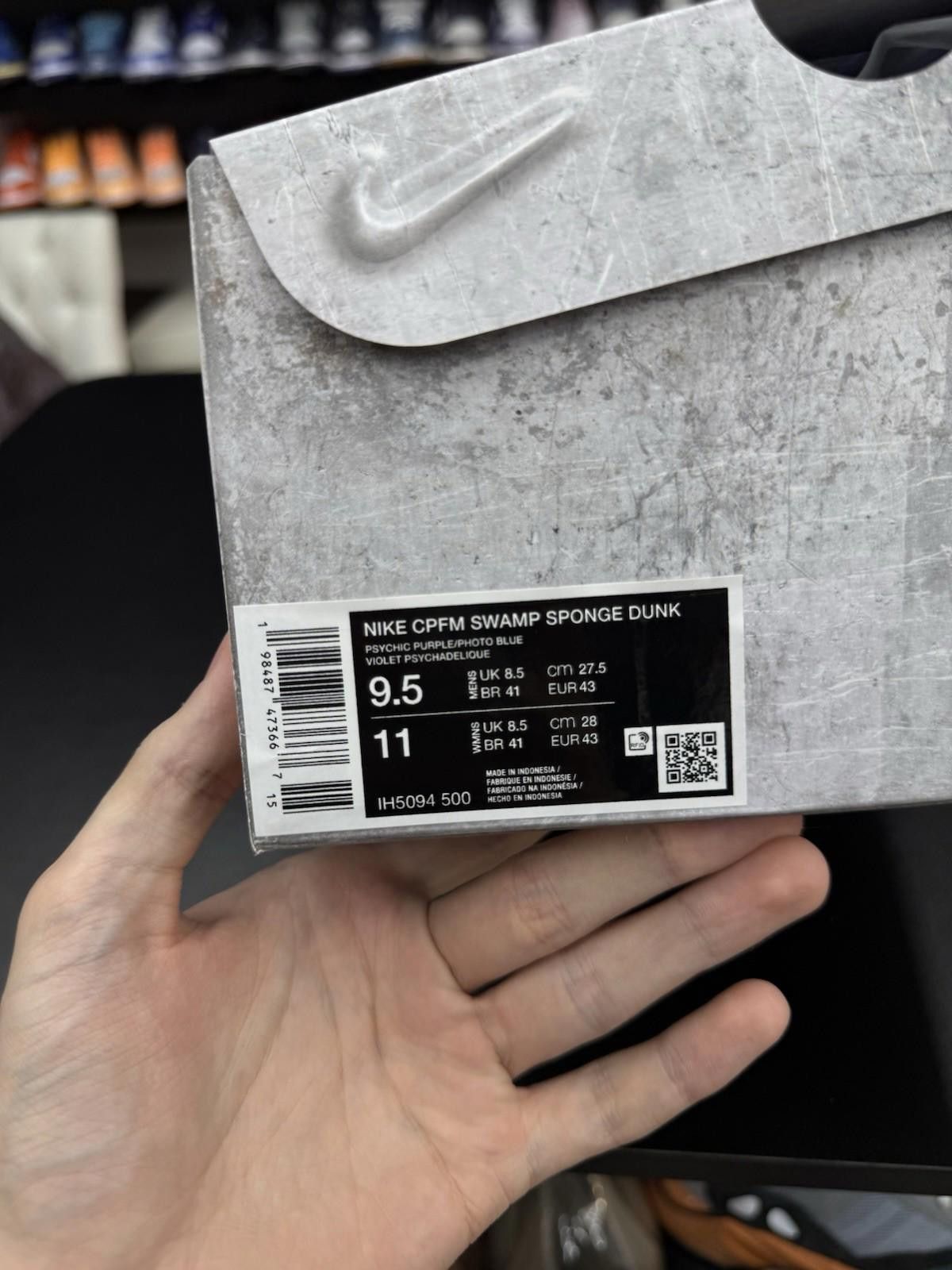 Nike Size 9.5 Cactus Plant Flea Market x Dunk Swamp Sponge Purple Size US 9.5 / EU 42-43 - 12 Thumbnail
