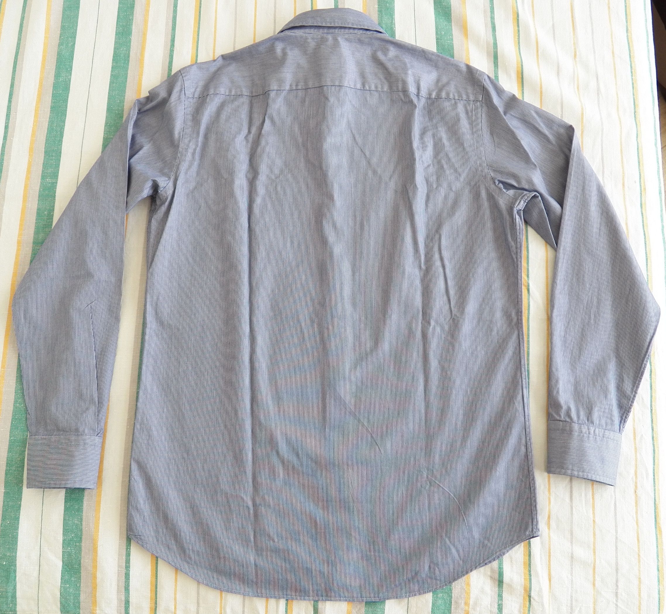 Hugo Boss Hugo Boss Tailored Mens Dress Shirt Size 39 15.5 Pinstripe Size 40R - 8 Thumbnail