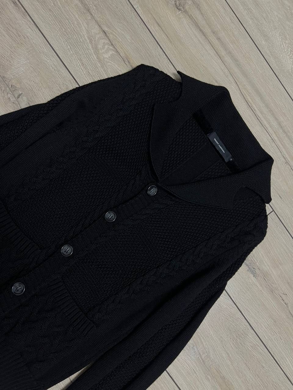 Japanese Brand × Takeshy Kurosawa Takeshy Kurosawa Cardigan Knit V-neck Wool Black size M Slim Size US M / EU 48-50 / 2 - 7 Thumbnail