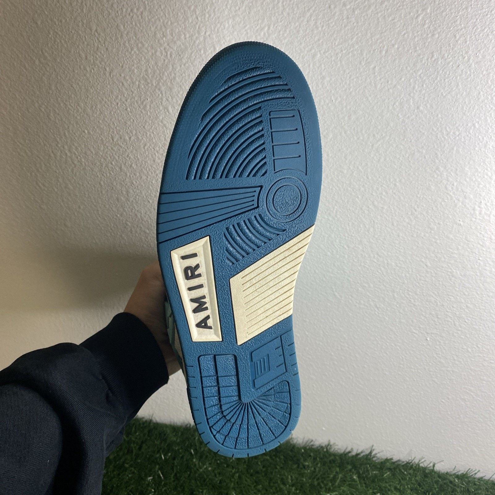 Amiri AMIRI Skel Top Hi ‘Slate Blue’ | Size 44 EU ( 11 US ) Size US 11 / EU 44 - 13 Thumbnail