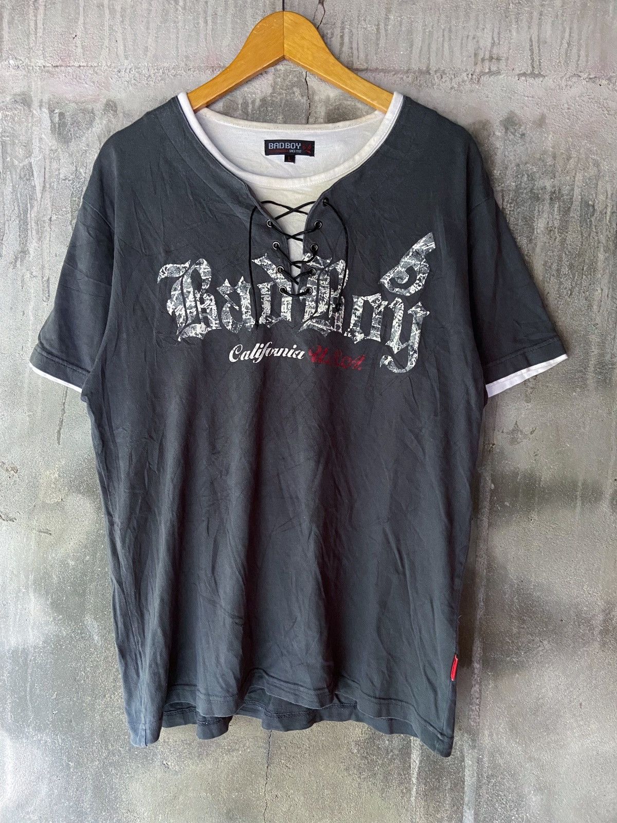 Beauty Beast × Hysteric Glamour × Japanese Brand DOUBLE LAYER JAPANESE STYLE BADBOY TEE Size US XL / EU 56 / 4 - 1 Thumbnail
