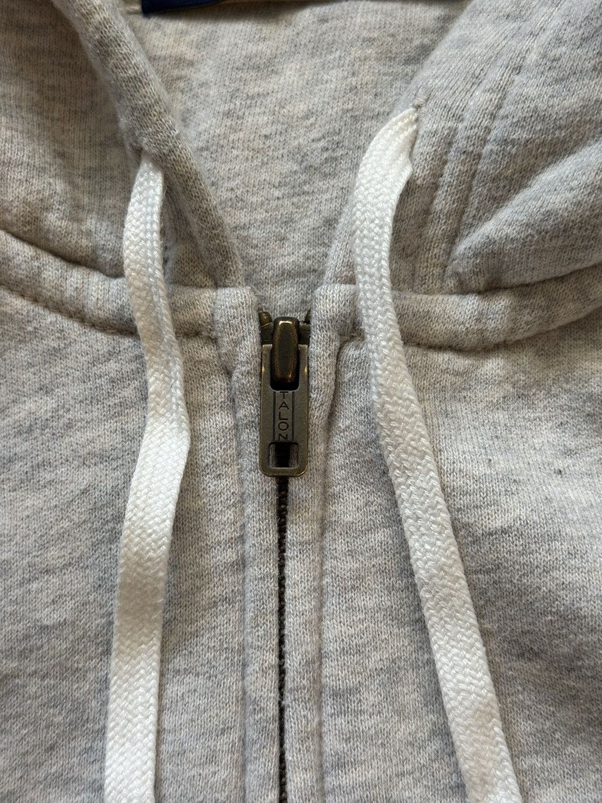Polo Ralph Lauren × Ralph Lauren Polo Ralph Lauren embroidered logo heavy cotton zip hoodie Size L / US 10 / IT 46 - 4 Thumbnail