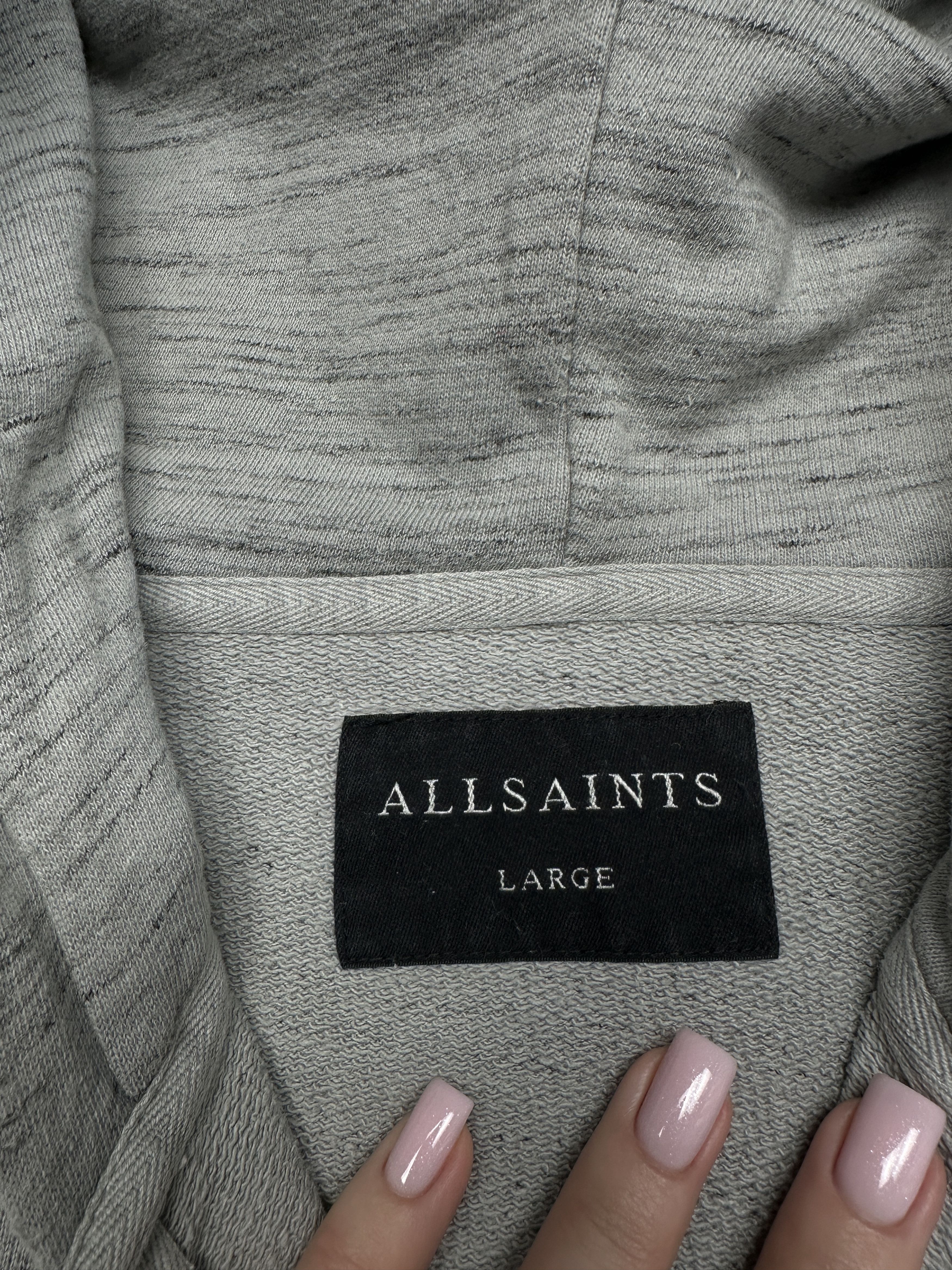 Allsaints Allsaints Mens Ravage Zip Hoodie Y2K Size US L / EU 52-54 / 3 - 4 Thumbnail