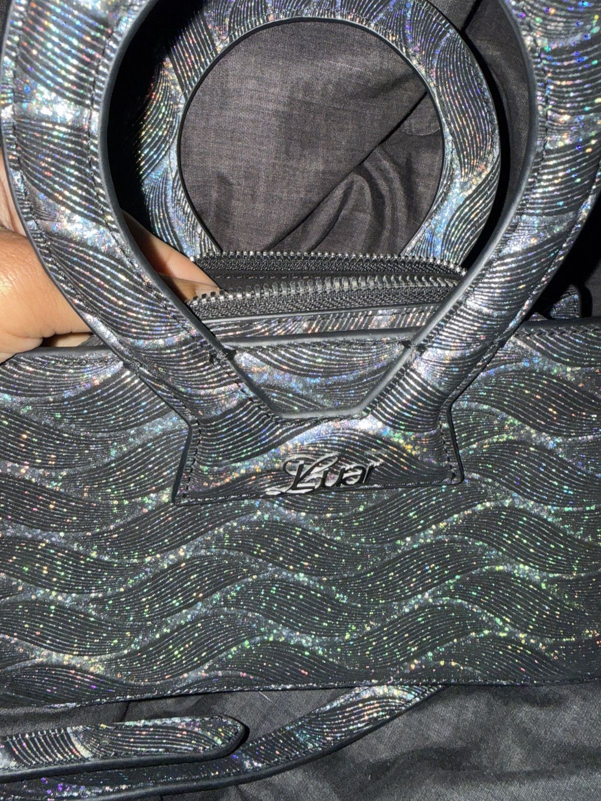 Luar LUAR Small iridesent Fan Ana bag Size ONE SIZE - 3 Thumbnail