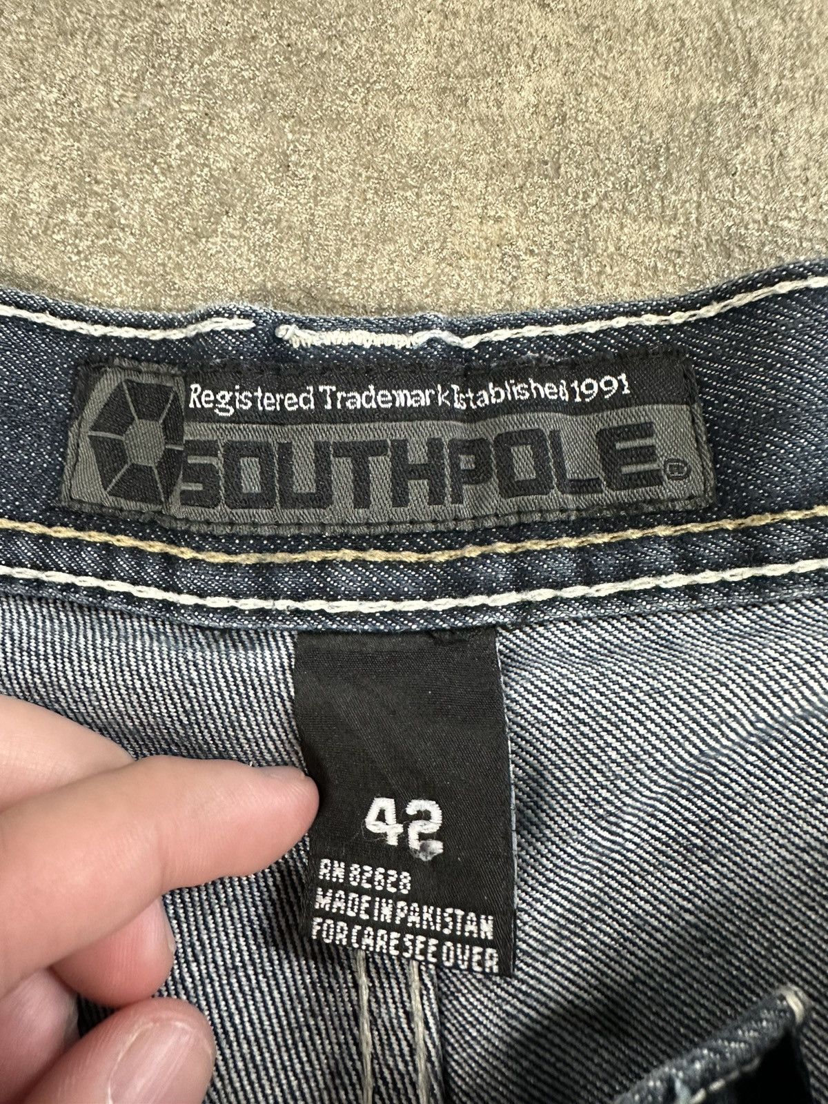 Southpole × Vintage Crazy Y2K Southpole Baggy Wide Leg Skater Jeans Size 42 Size US 42 / EU 58 - 13 Thumbnail