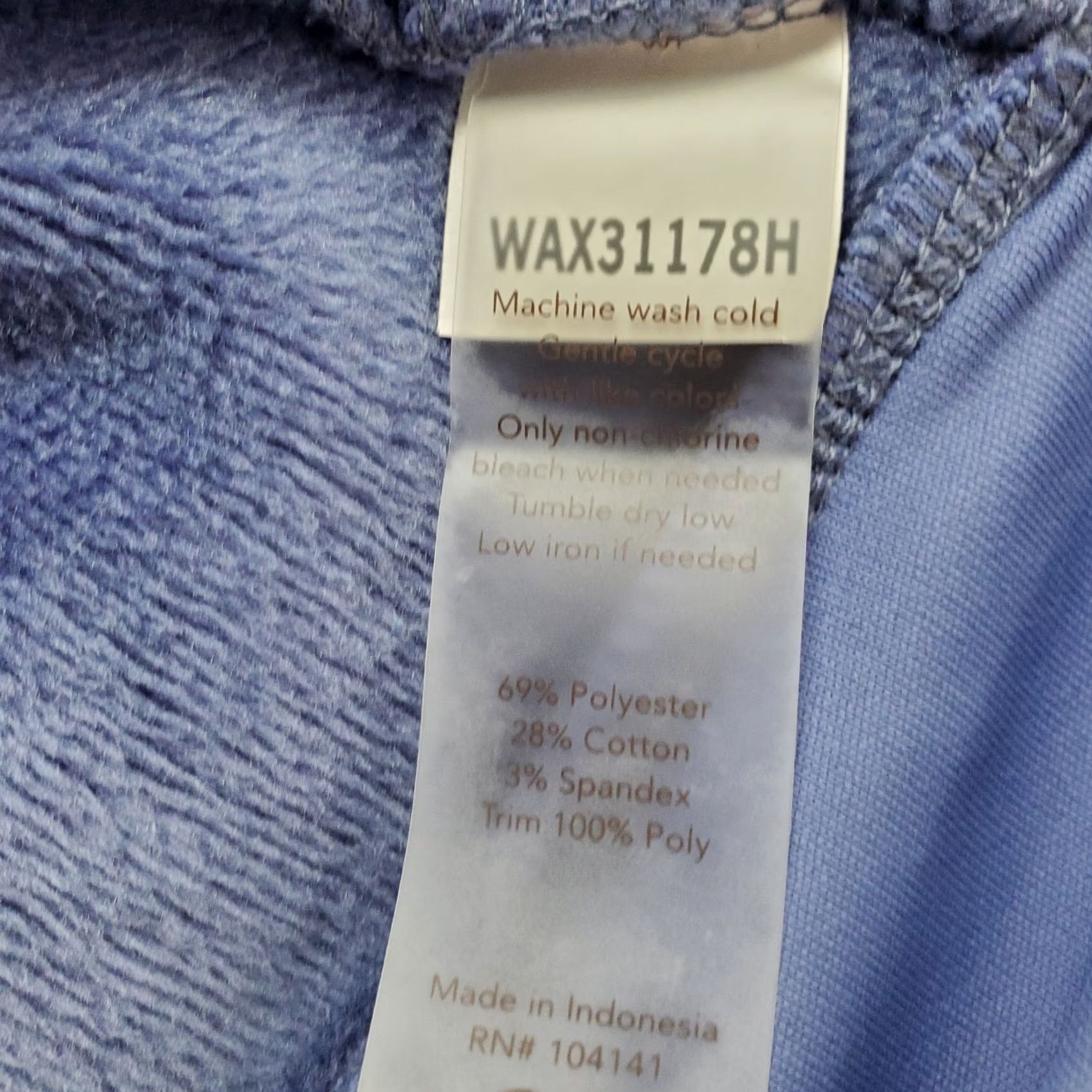 Vintage CALIA by Carrie Underwood Hoodie Womens XXL Blue Stretch Pullover Hooded Pullover Size XXL / US 16-18 / IT 52-54 - 6 Thumbnail